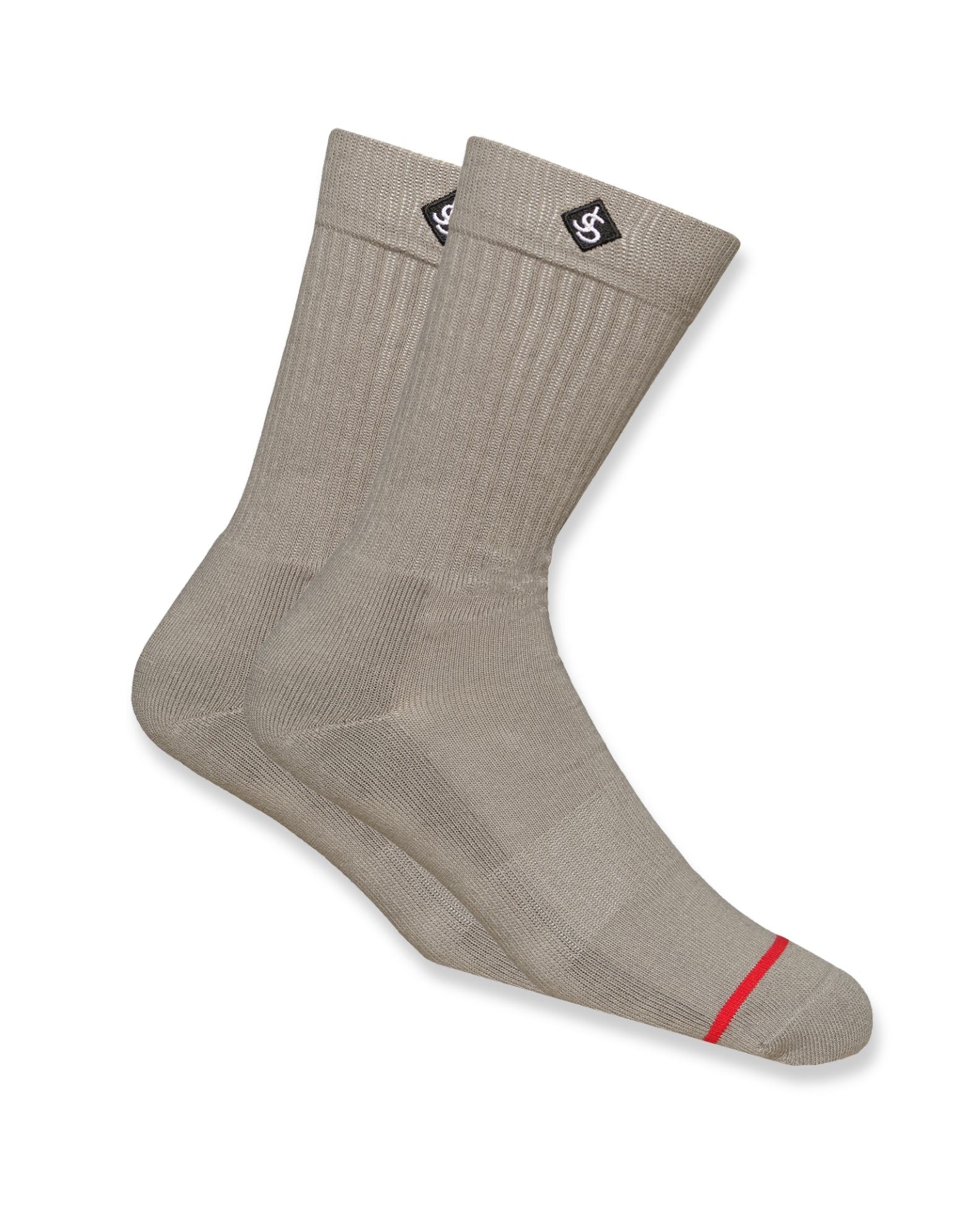 Jack's Men Socks - Grey/Red