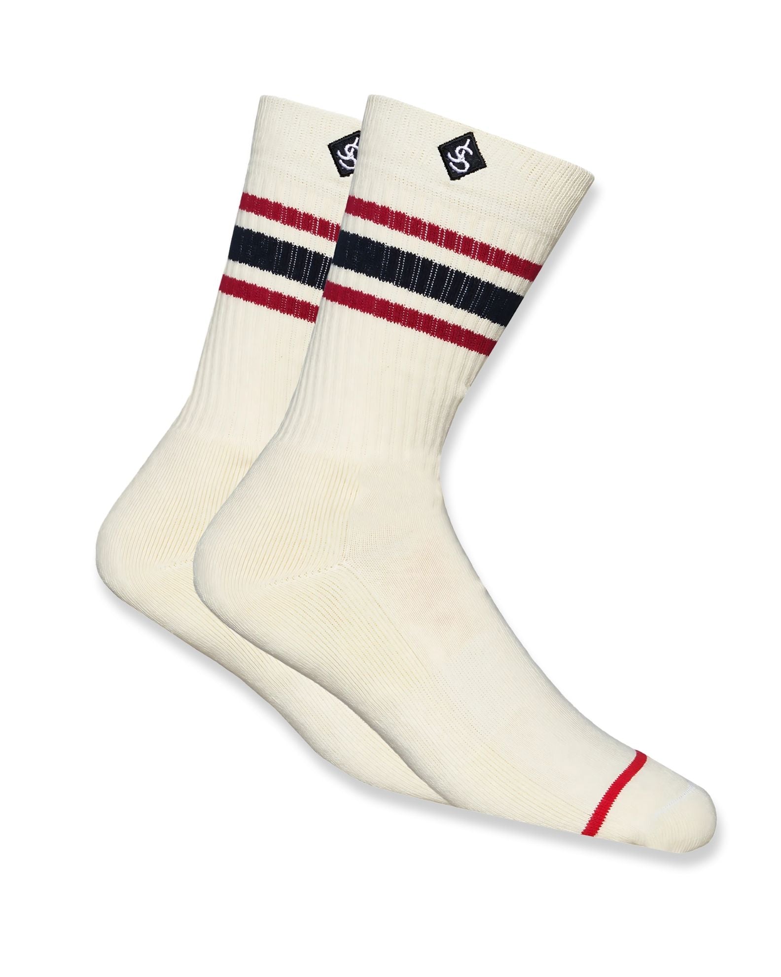 Jack's Men Socks - Cream/Black/Red/Navy