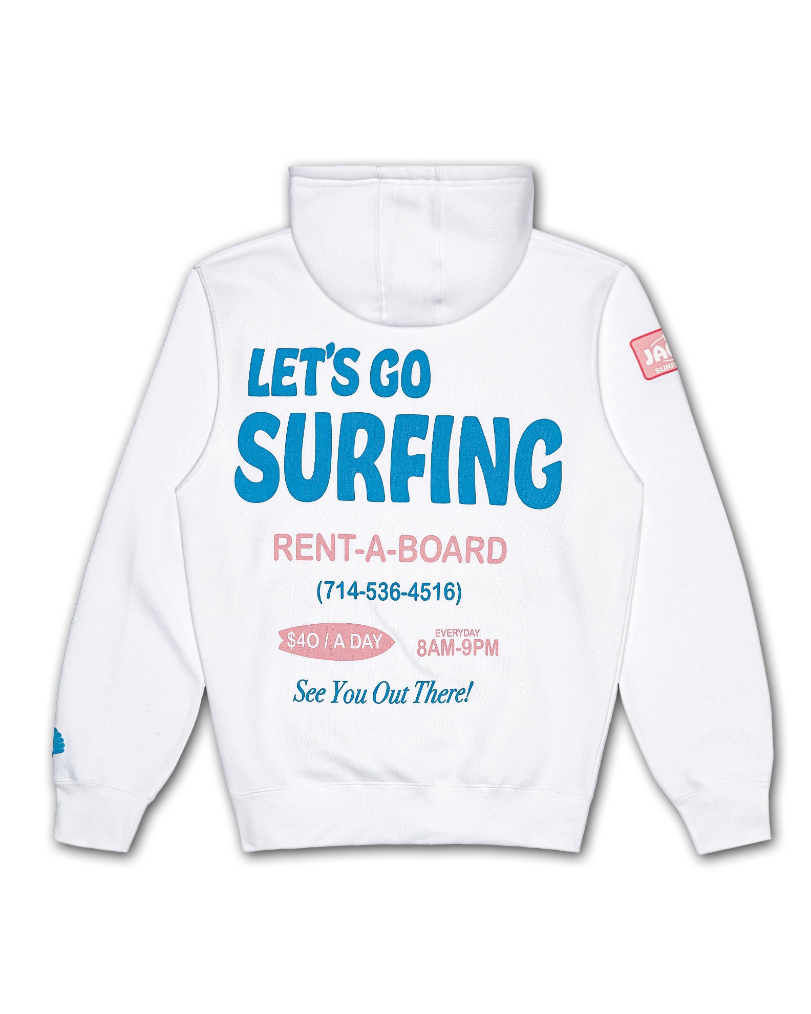 HBHS Surf Rentals Pullover Hoodie