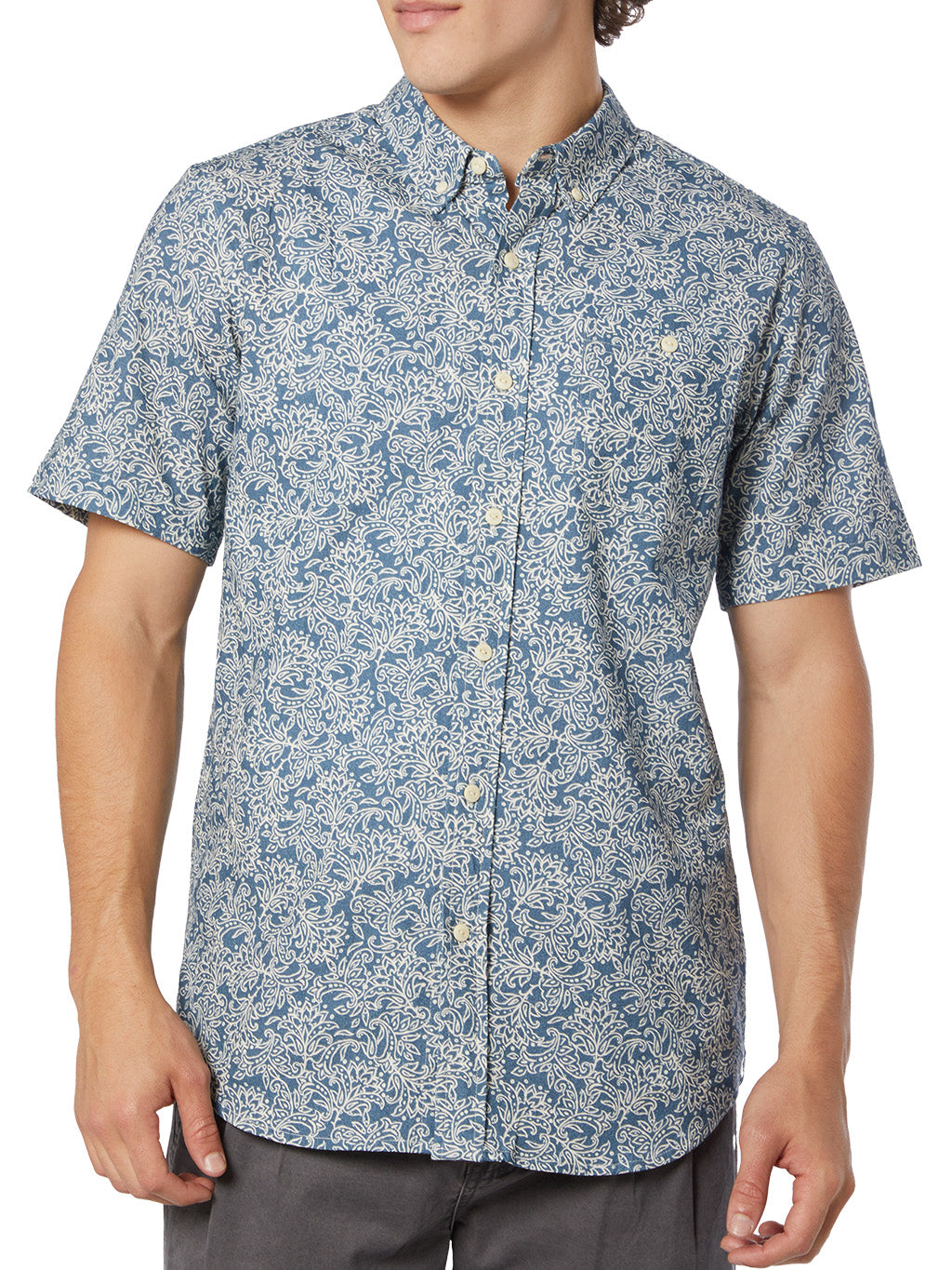 Ezekiel Men's Surfside Shirt - Blue Haze