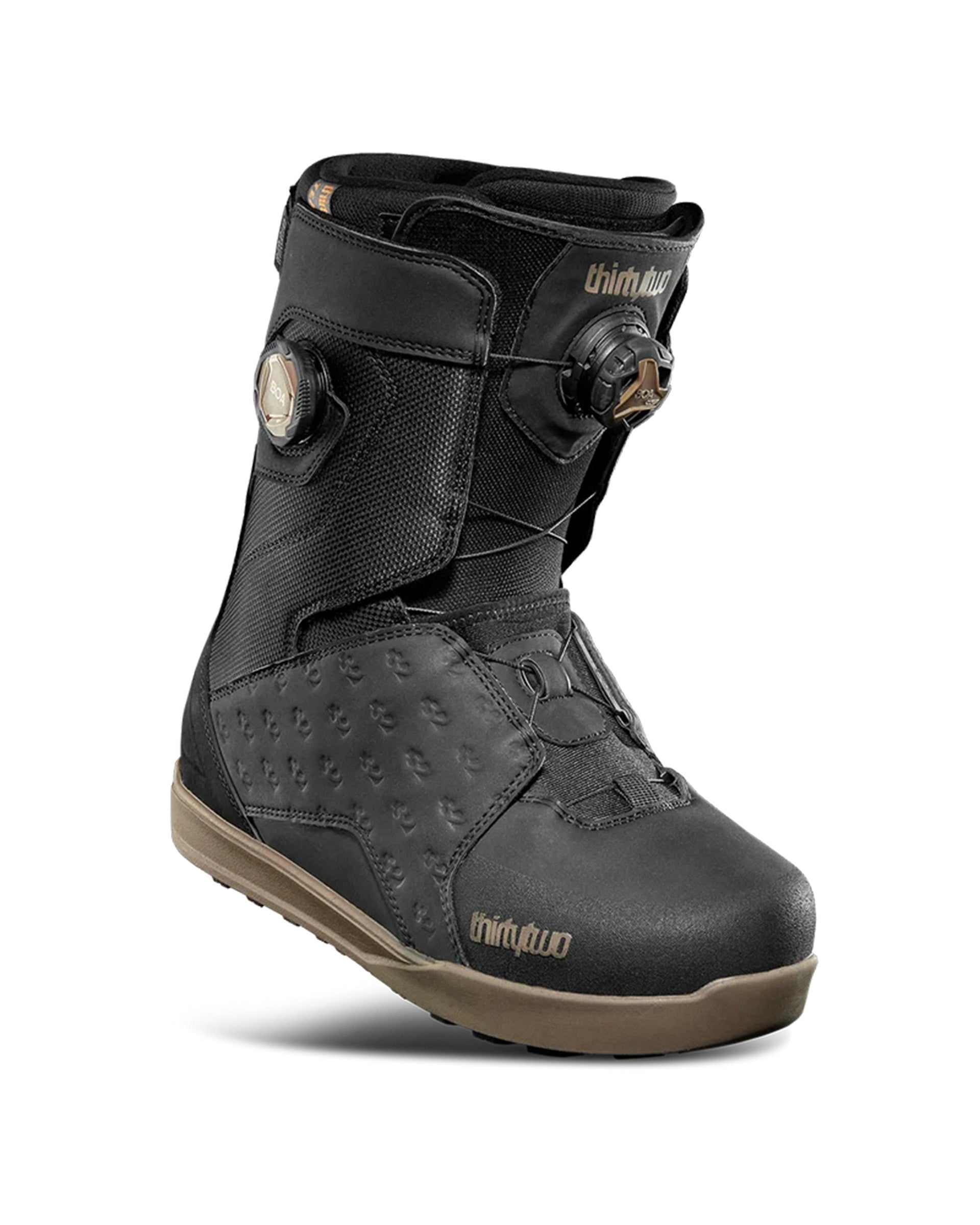 Lashed Double BOA Snowboard Boots - Black/Gum