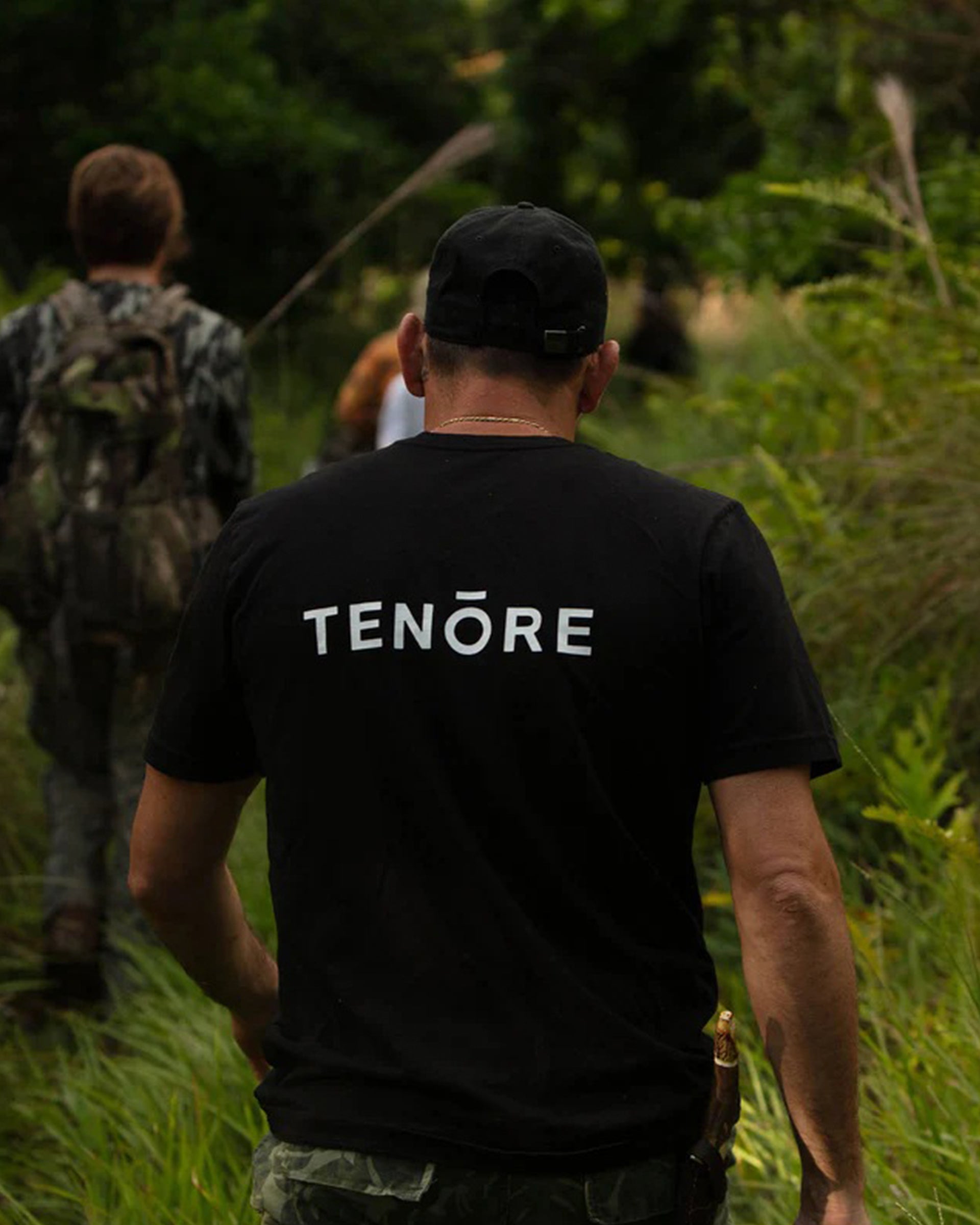 Tenore Classic Logo Short Sleeve T-Shirt - Black