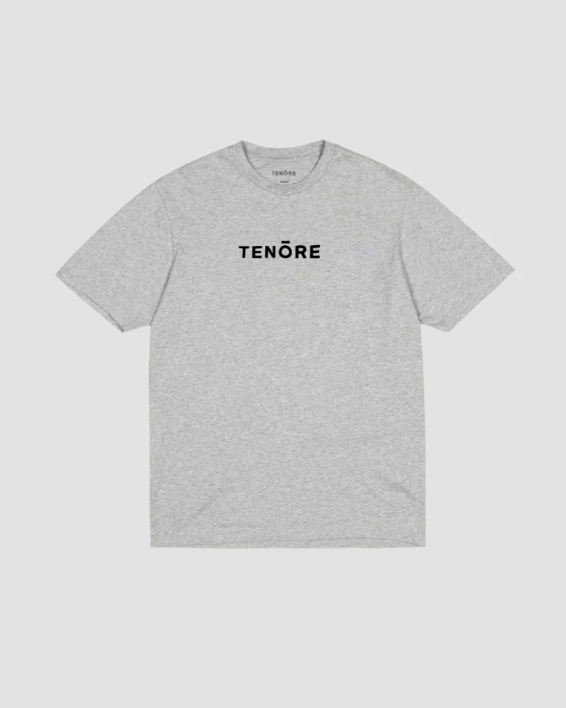 Tenore Classic Logo Short Sleeve T-Shirt - Heather Grey