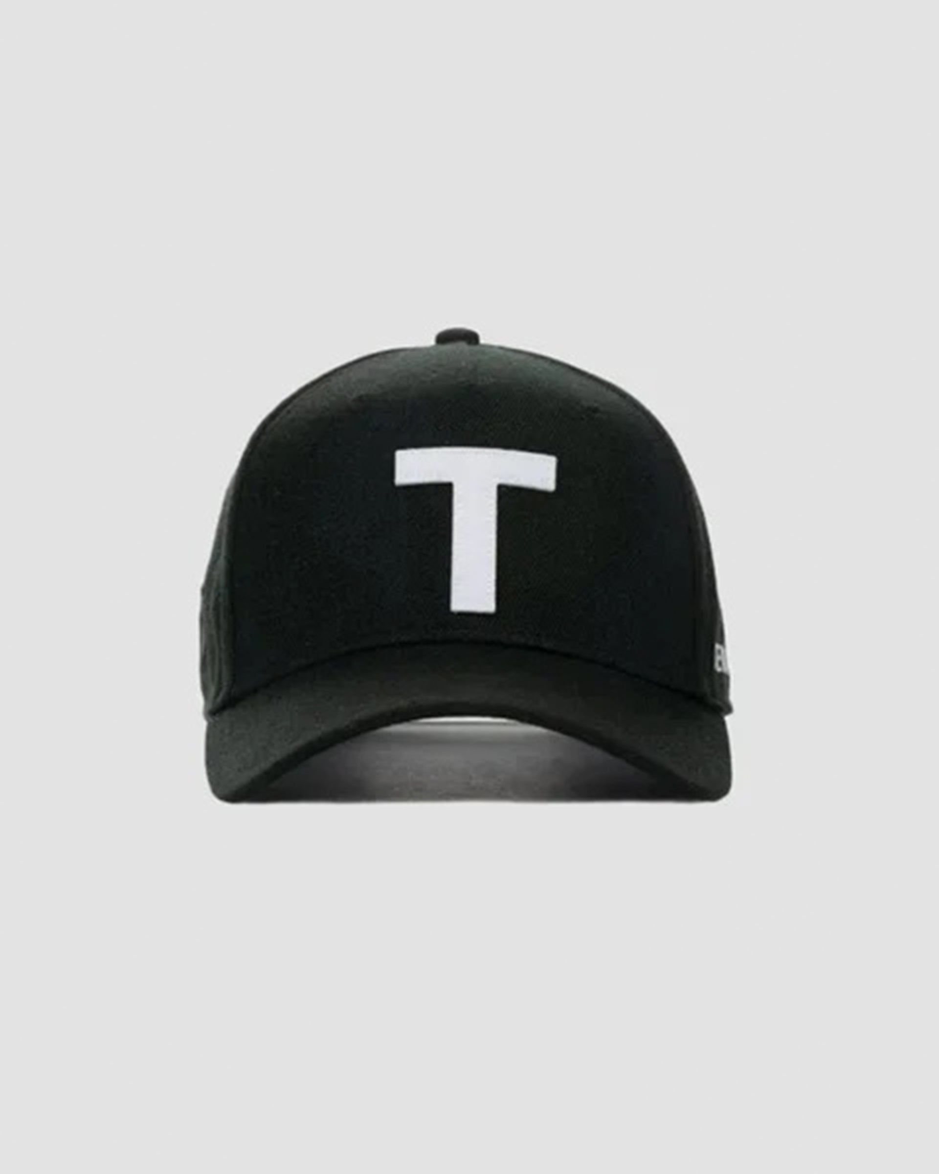 Tenore Logo Applique Stadium Snapback Hat - Black