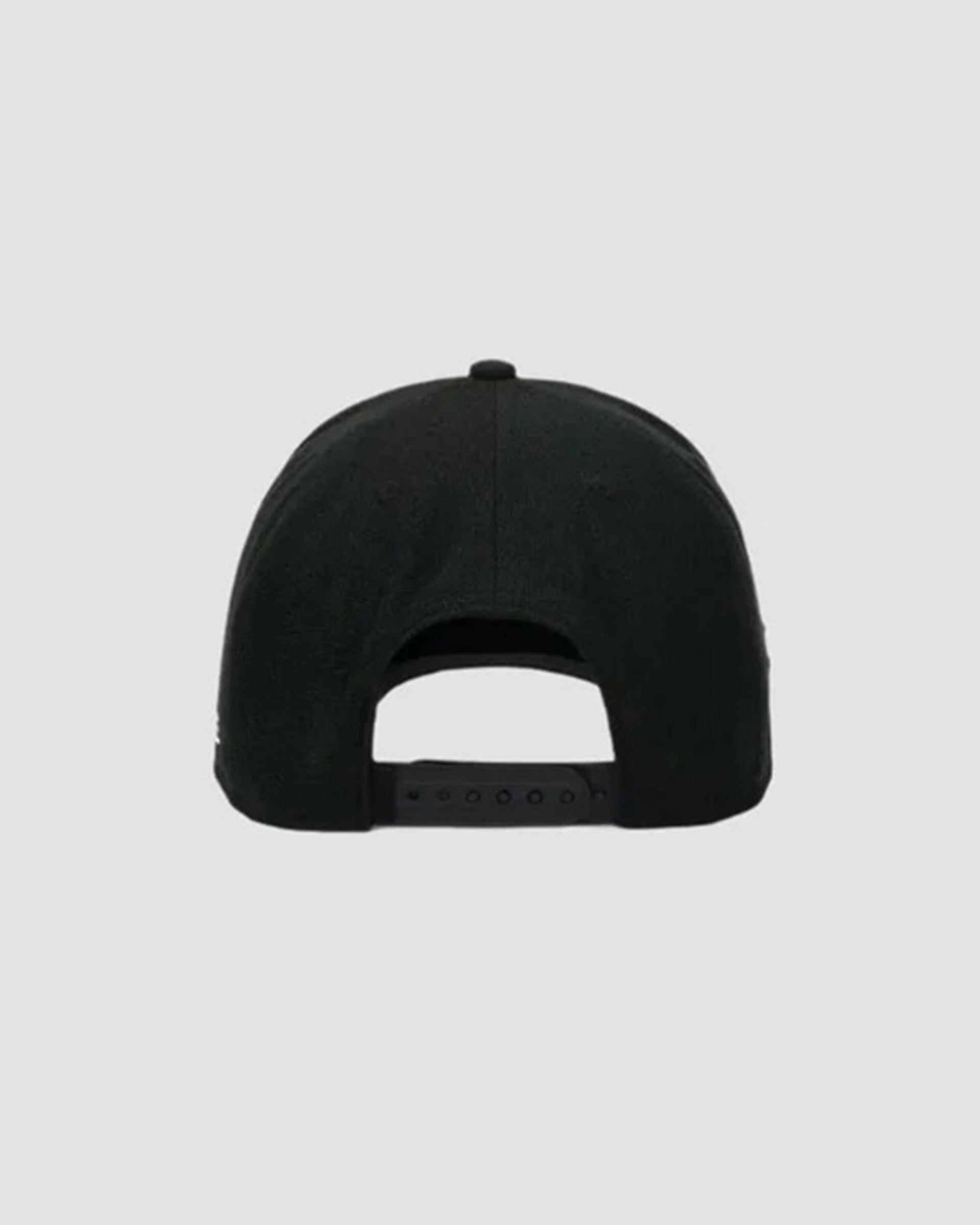 Tenore Logo Applique Stadium Snapback Hat - Black