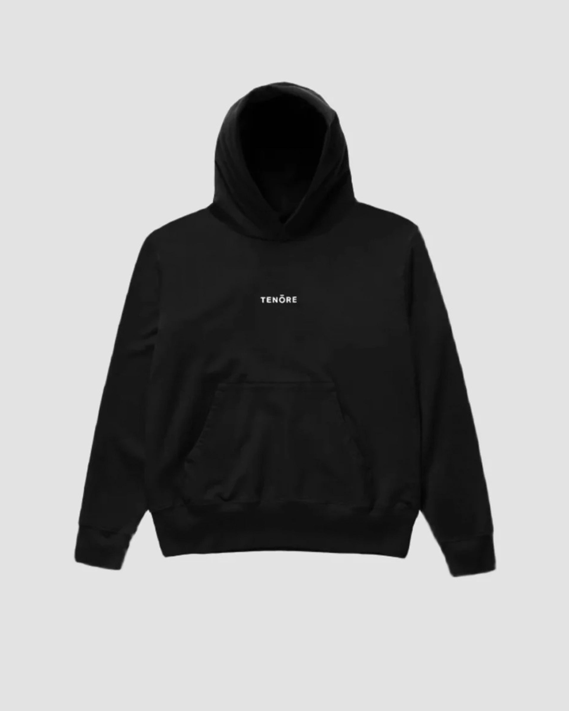 Tenore Logo Fleece Hoodie - Black
