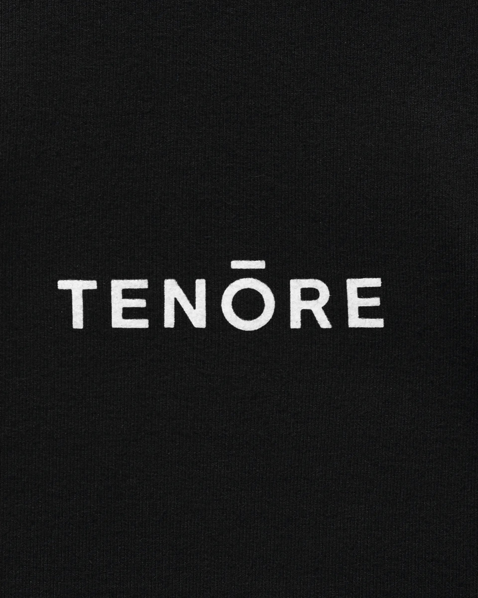 Tenore Logo Fleece Hoodie - Black
