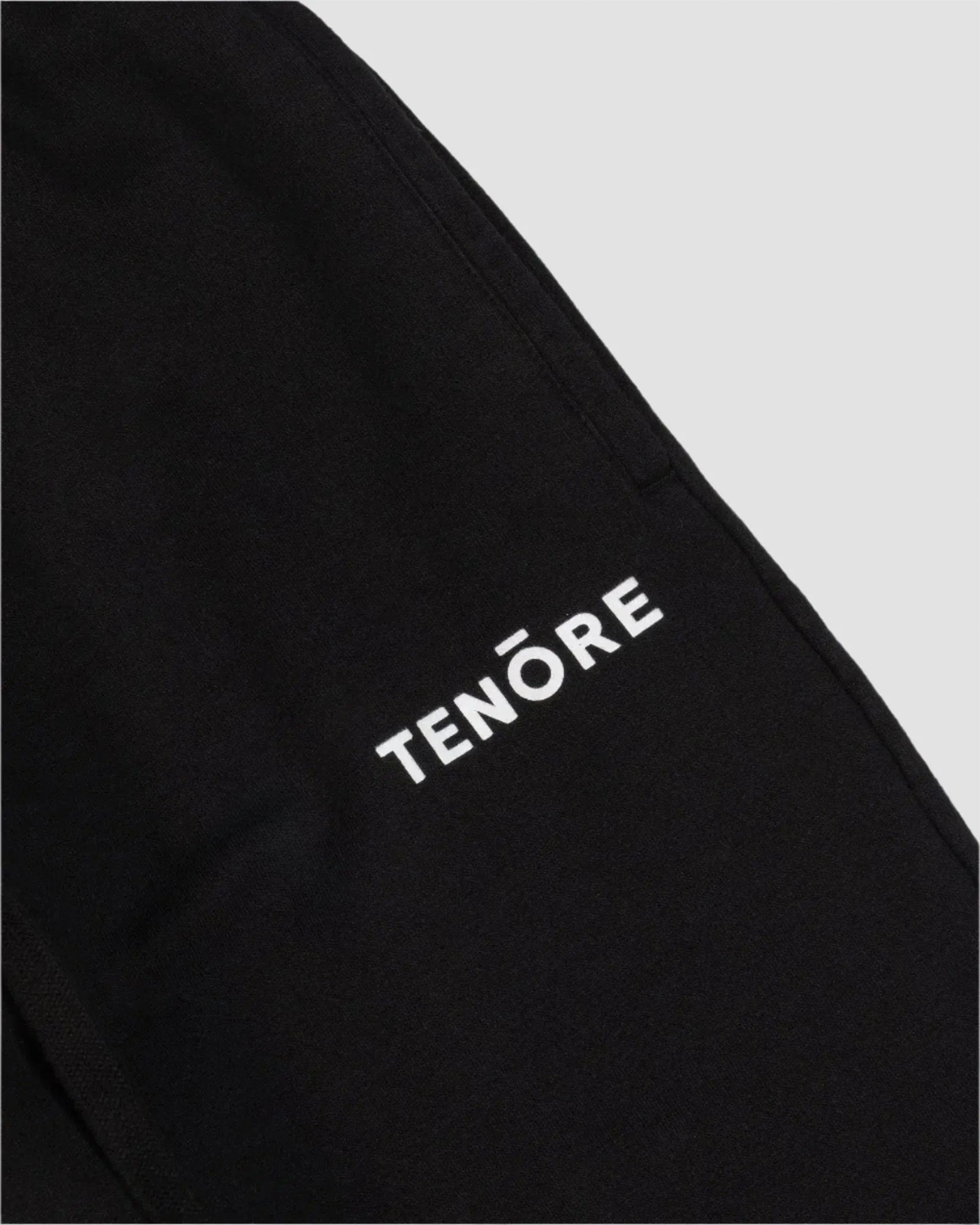 Tenore Logo Fleece Sweatpant - Black