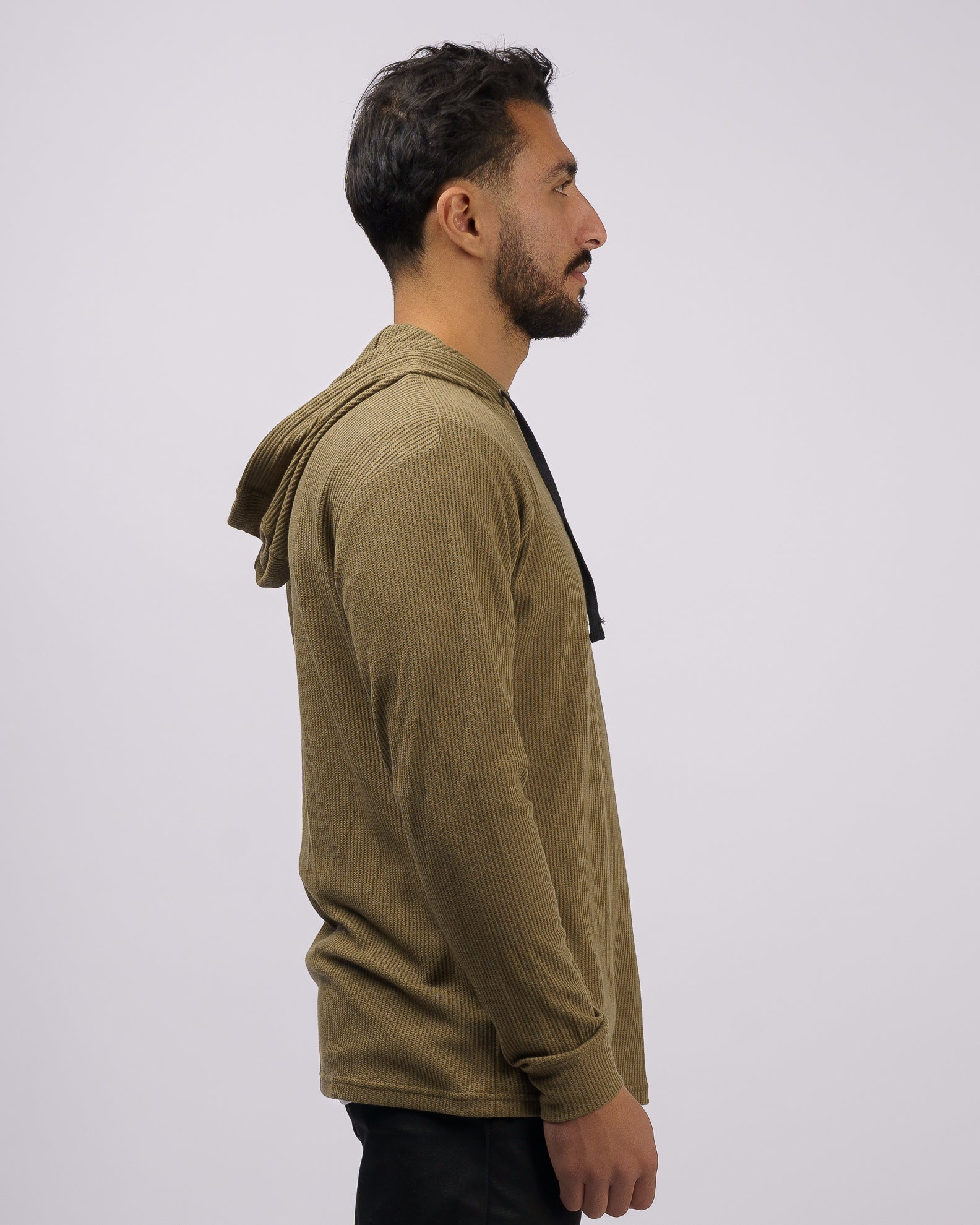 Tahoe Hooded Waffle Knit