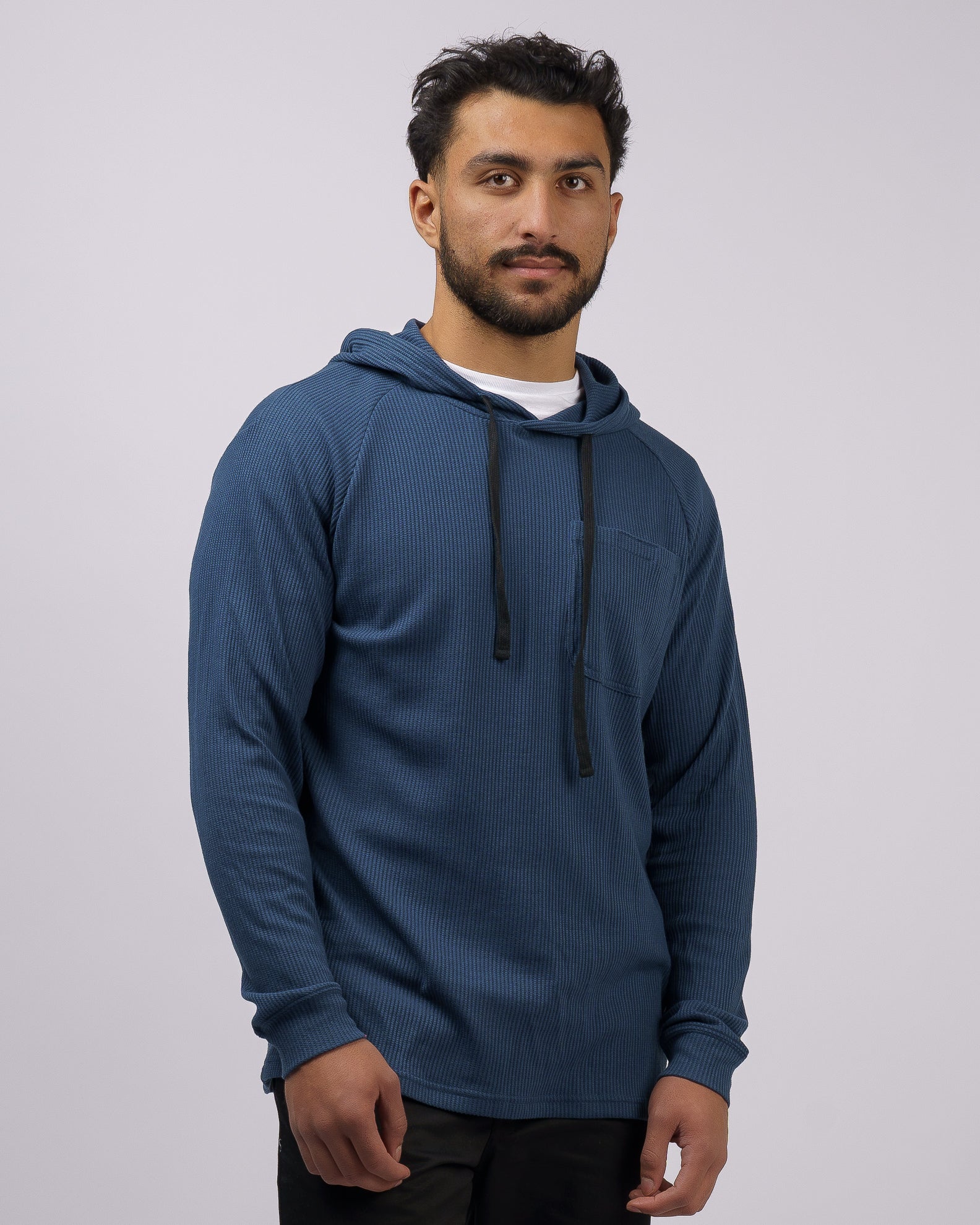 Tahoe Hooded Waffle Knit