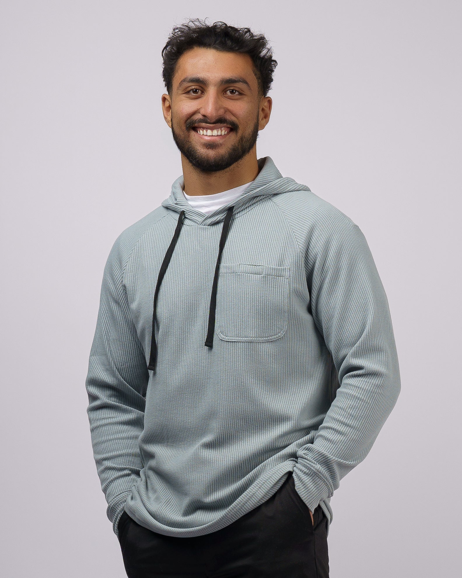 Tahoe Hooded Waffle Knit