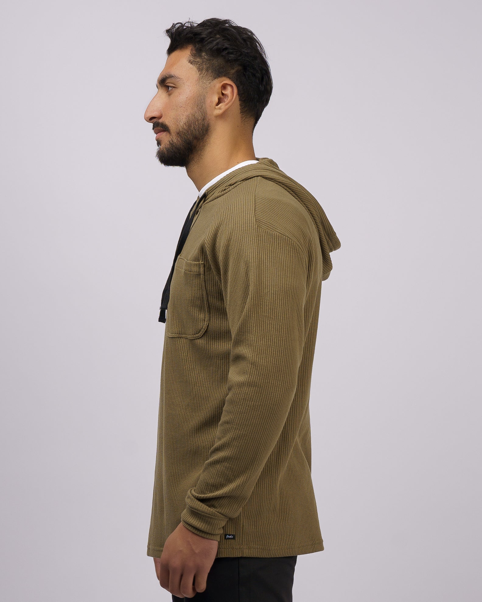 Tahoe Hooded Waffle Knit