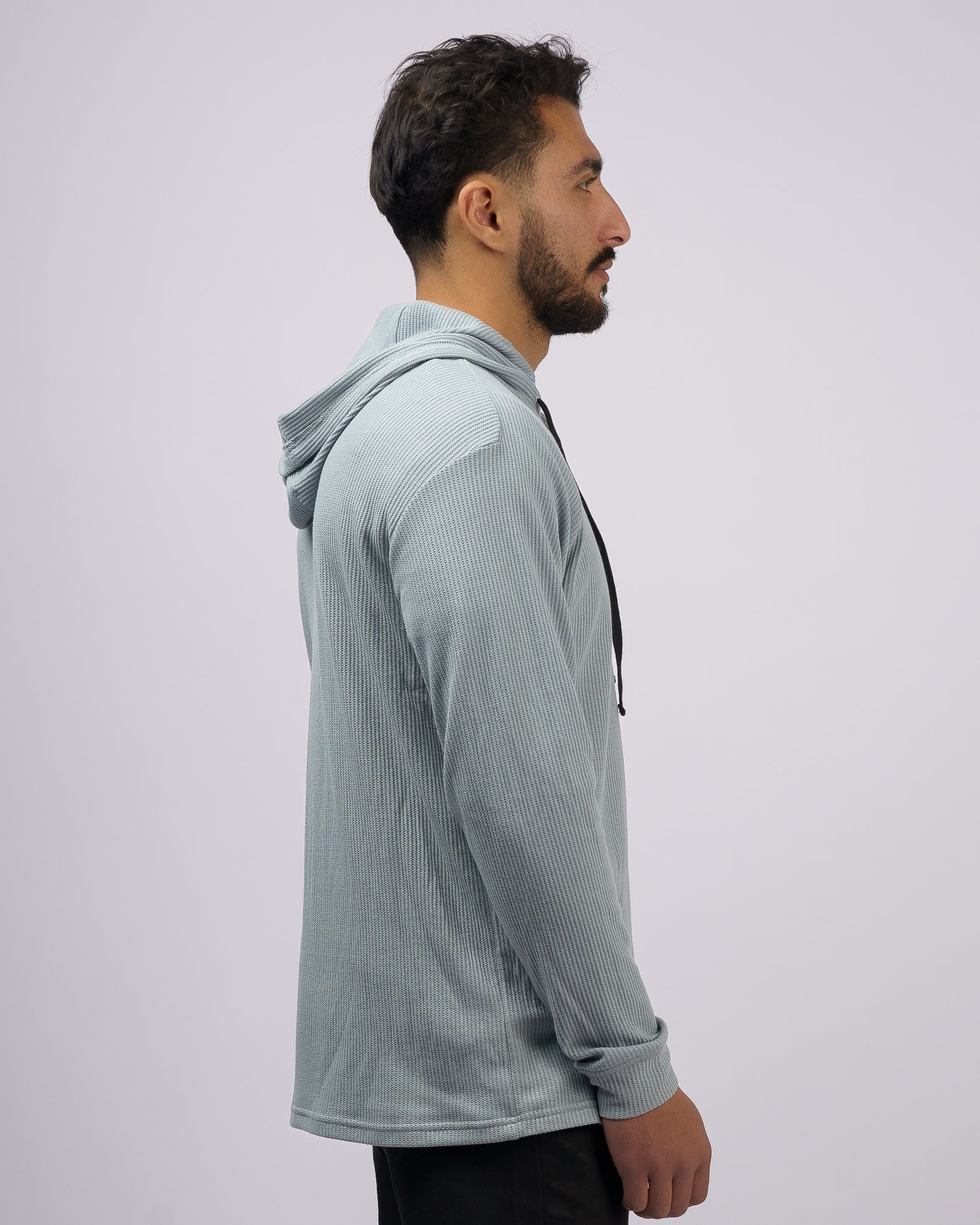 Tahoe Hooded Waffle Knit