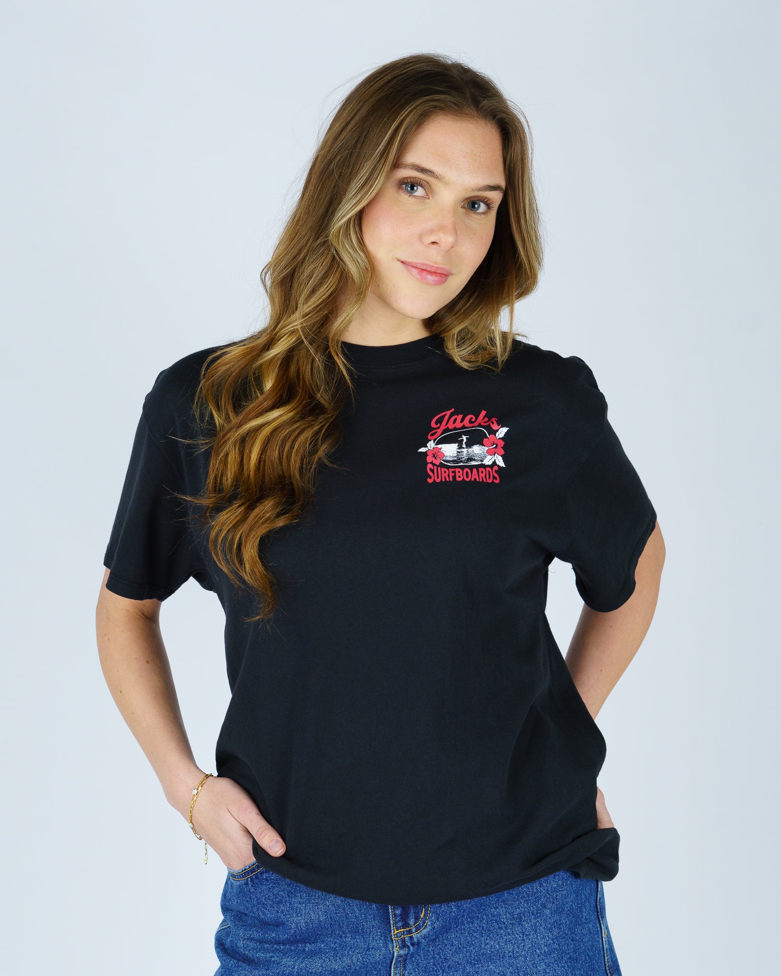 Tip Toe S/S Tee - Black