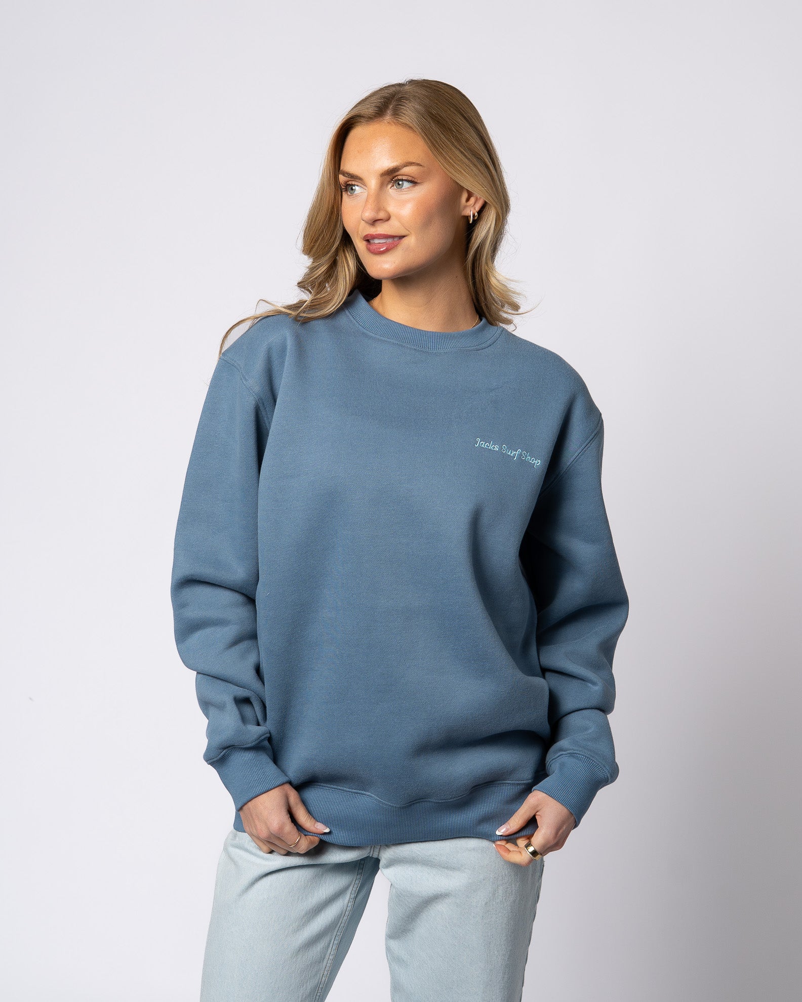 Treasure Embroidered Crewneck Sweatshirt