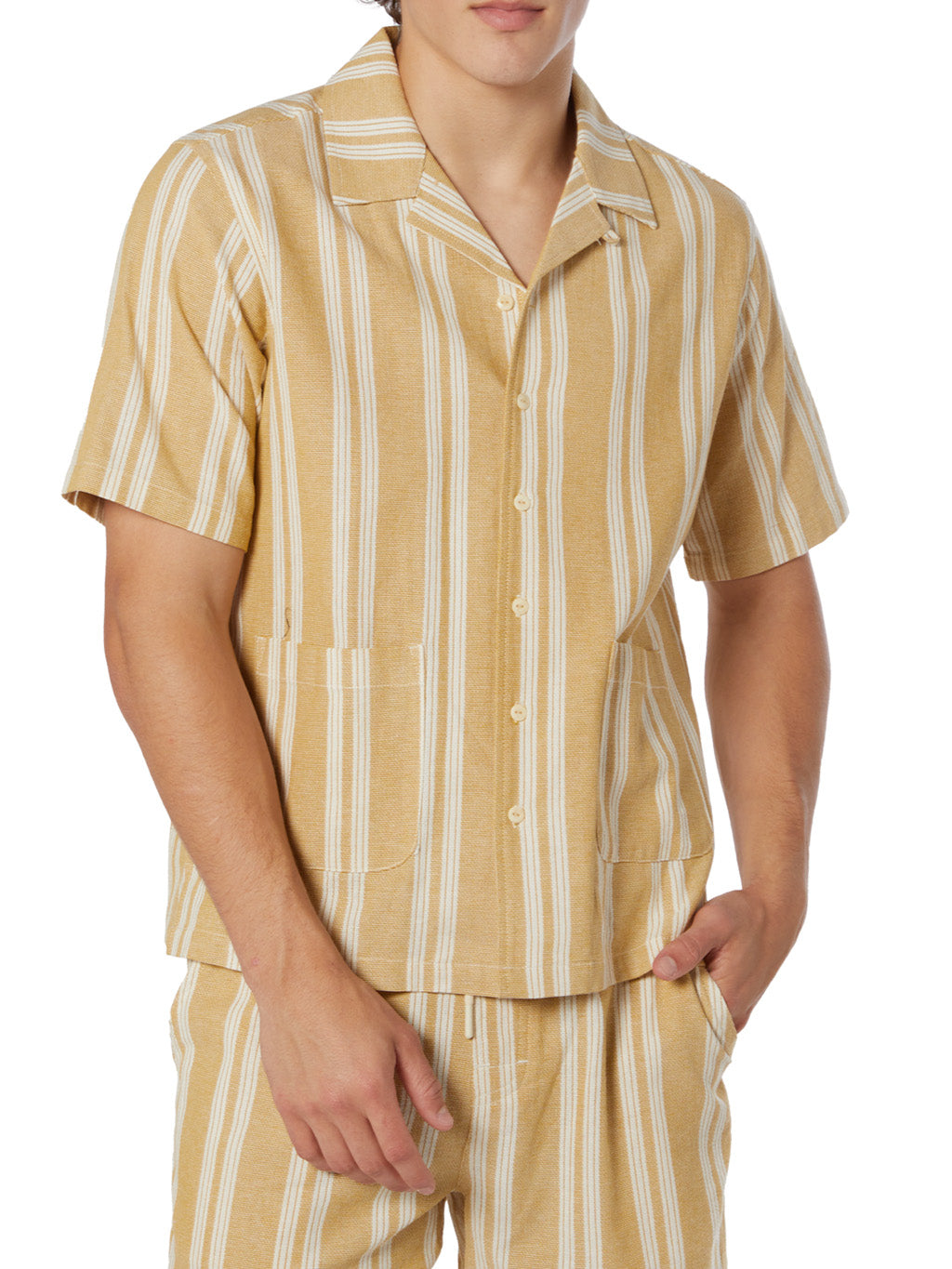 Ezekiel Men's Tourist Camp Shirt - Amber