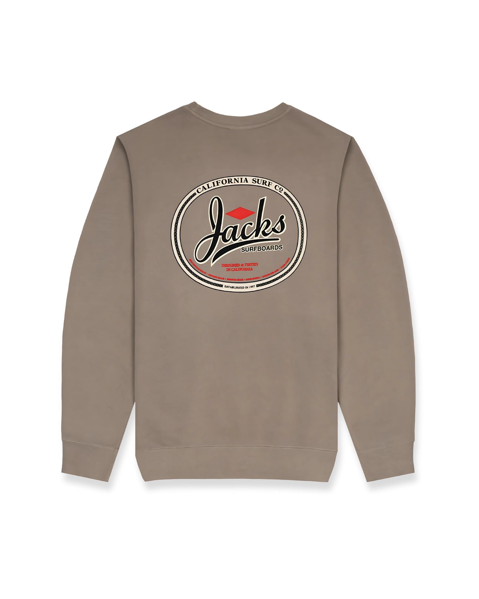 Trenton Pigment Crewneck - Pigment Cement