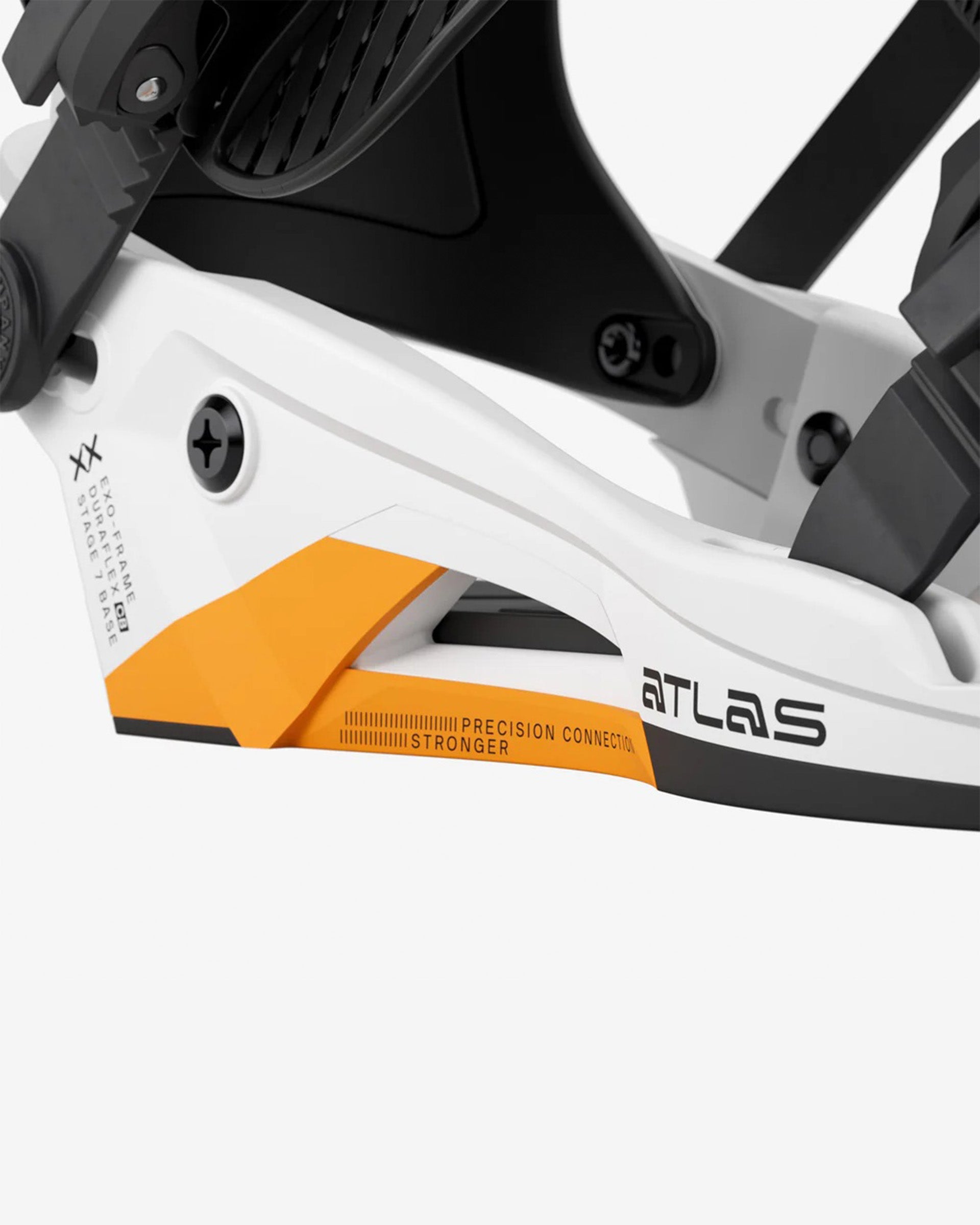 Union Men's Atlas Bindings - White/Orange