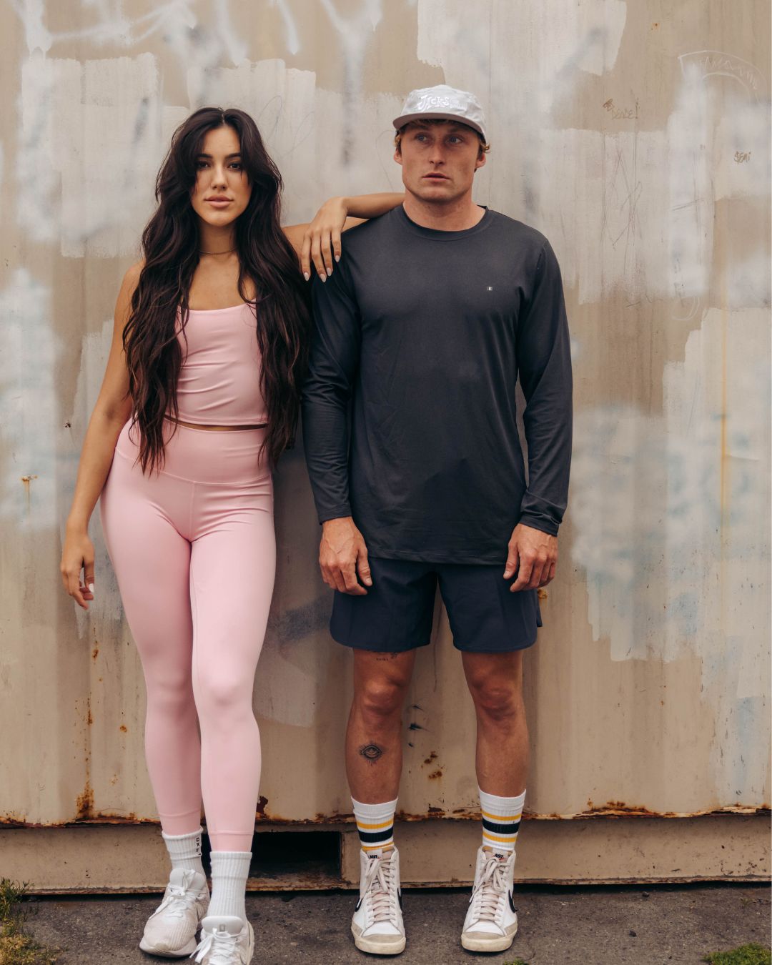 Antix L/S Tee - Heather Charcoal