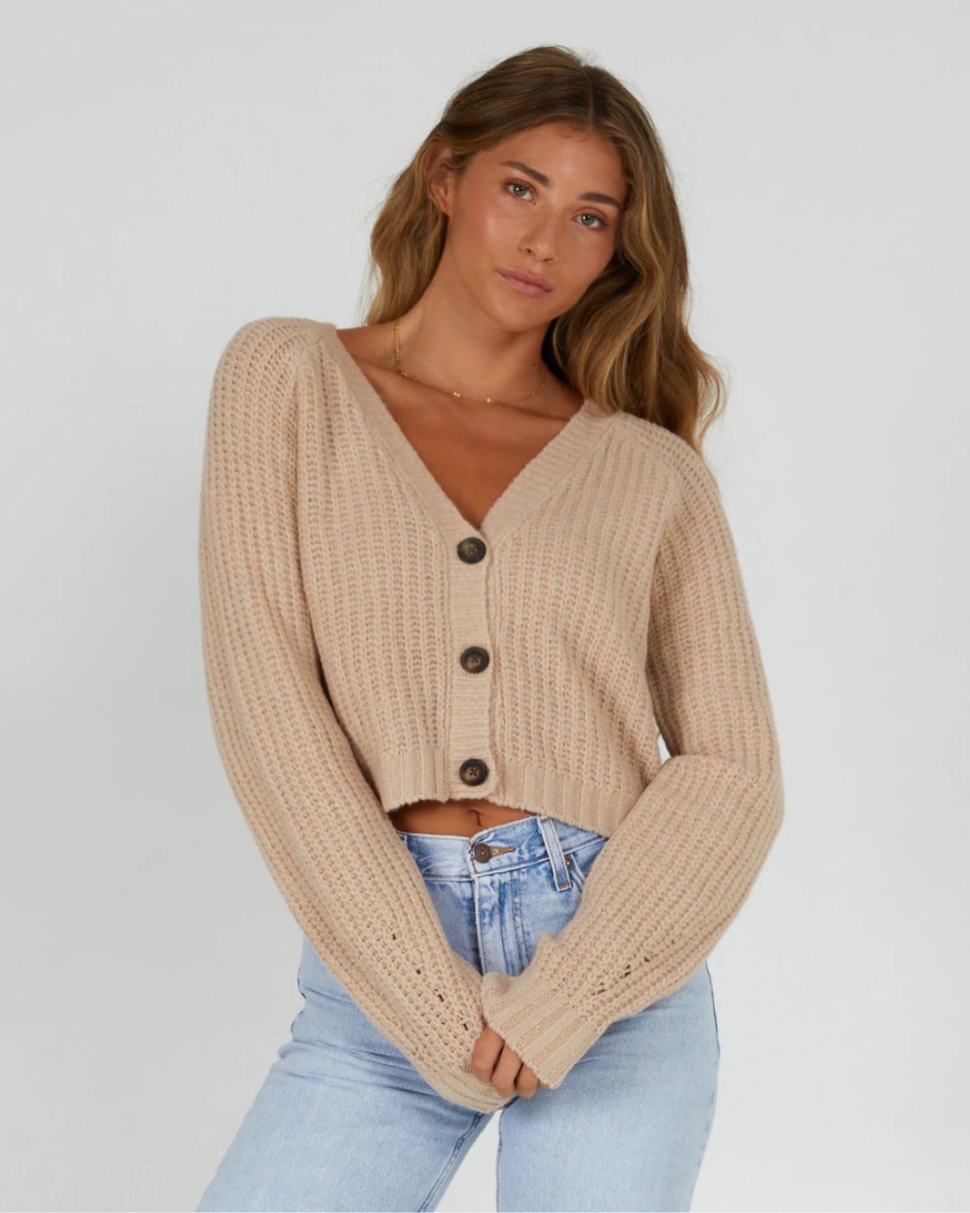 Lighthouse Cardigan - Oatmeal