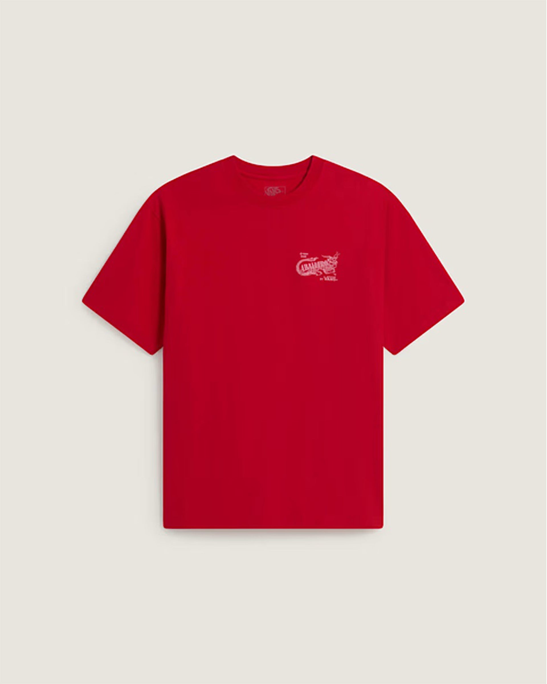 Vans Caballero Short Sleeve T-Shirt - Racing Red