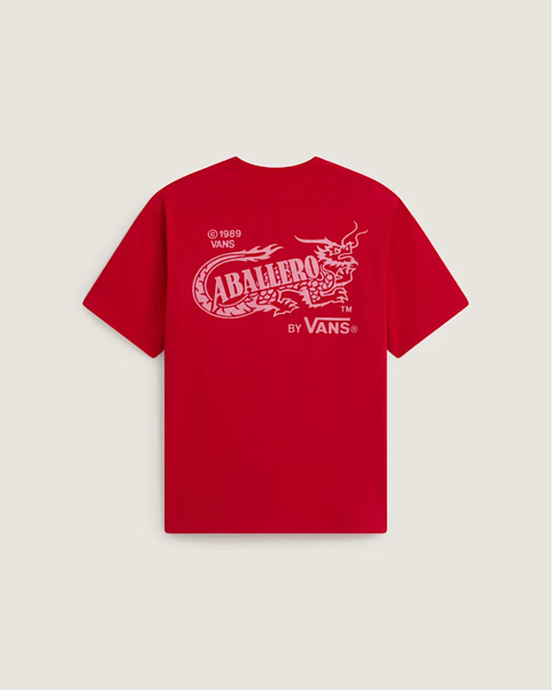 Vans Caballero Short Sleeve T-Shirt - Racing Red