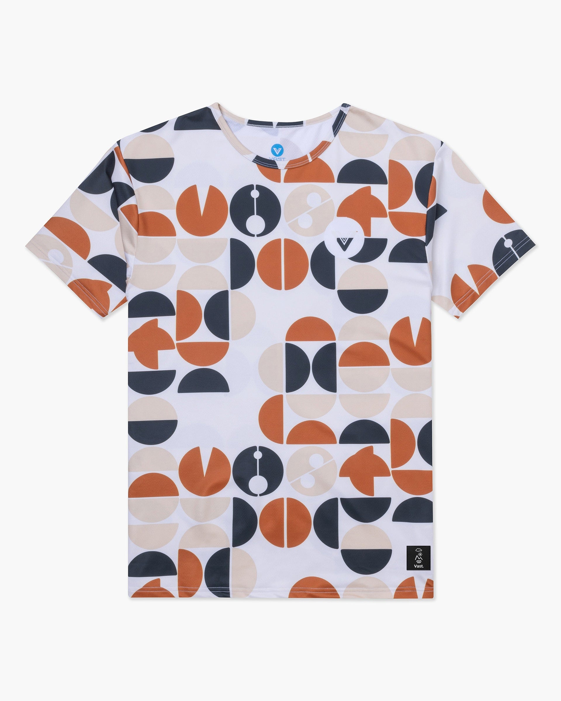 Vast. Aqua Terra Vast Copy Camo Tee - Tan