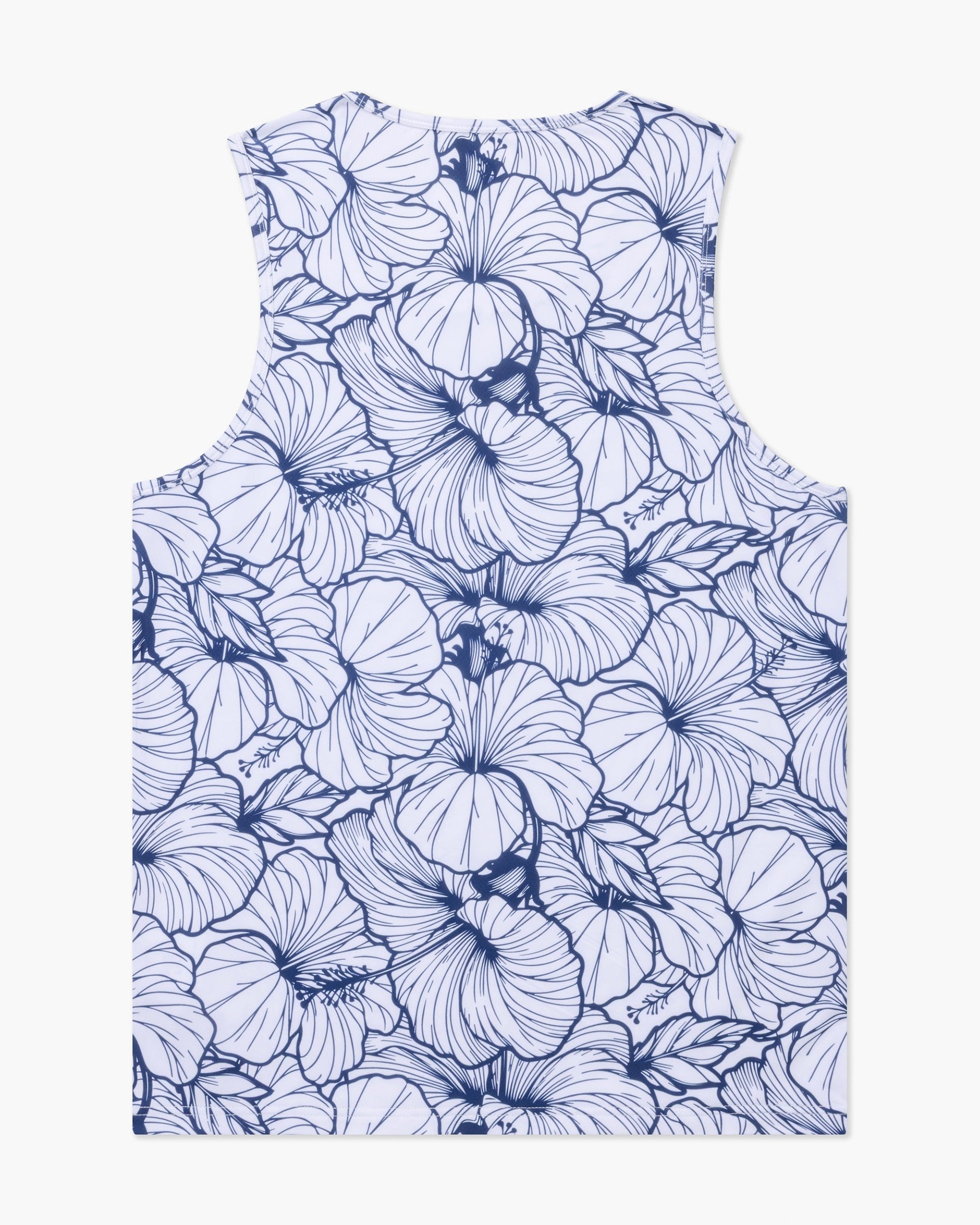 Vast. Aqua Terra Local Leaves Tech Tank - Navy