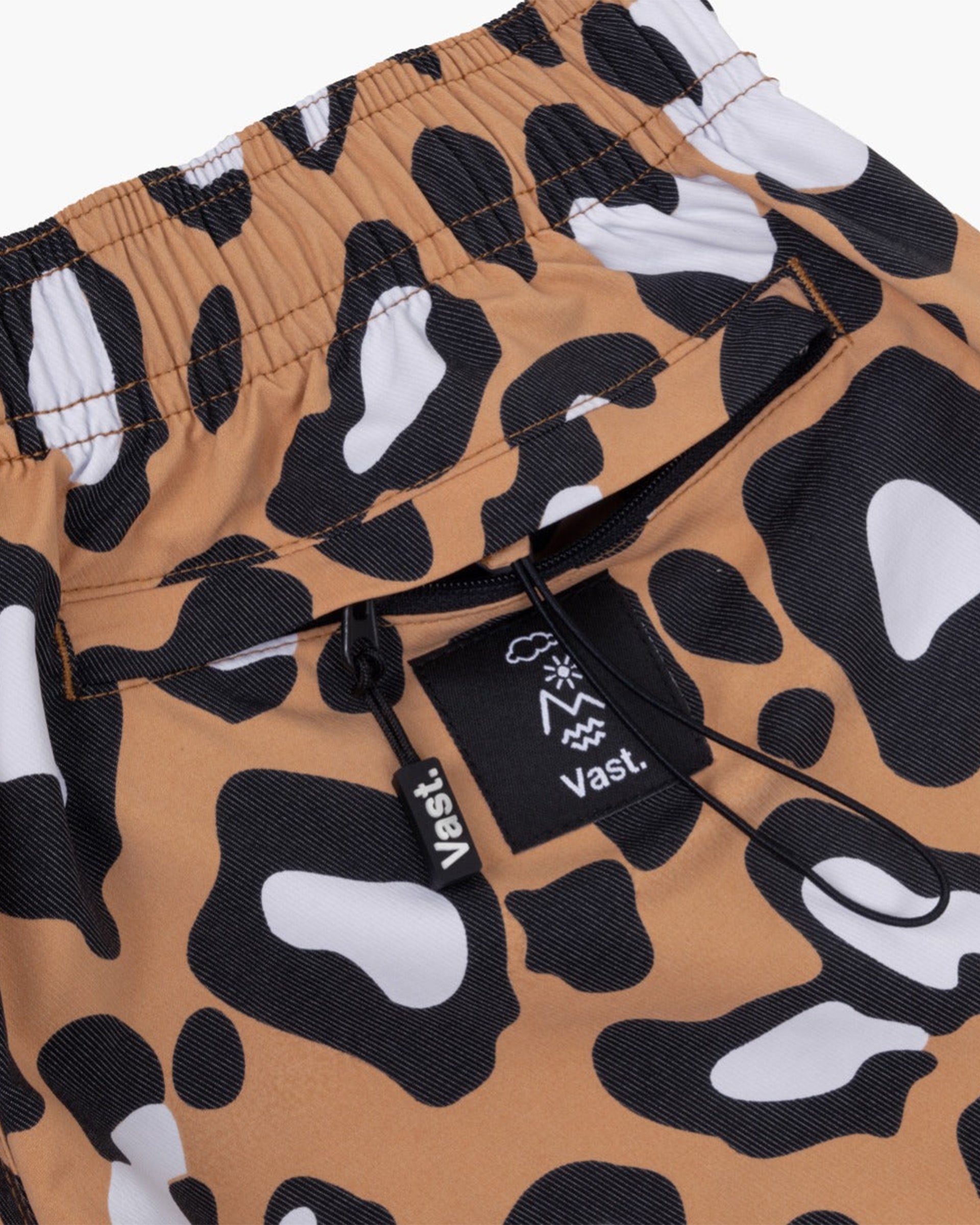 Vast. Leopard Volley Short - Leopard
