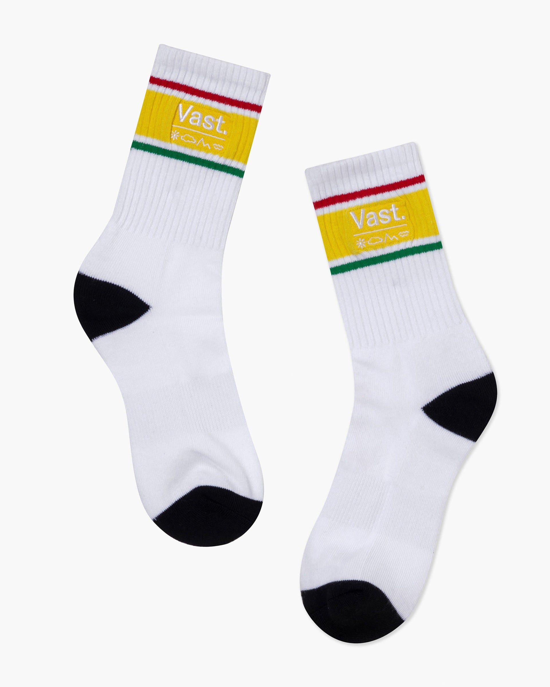 Three Stripe Socks 2 - White