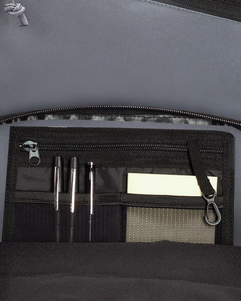 Volcom Hardbound Backpack in Grey/Black