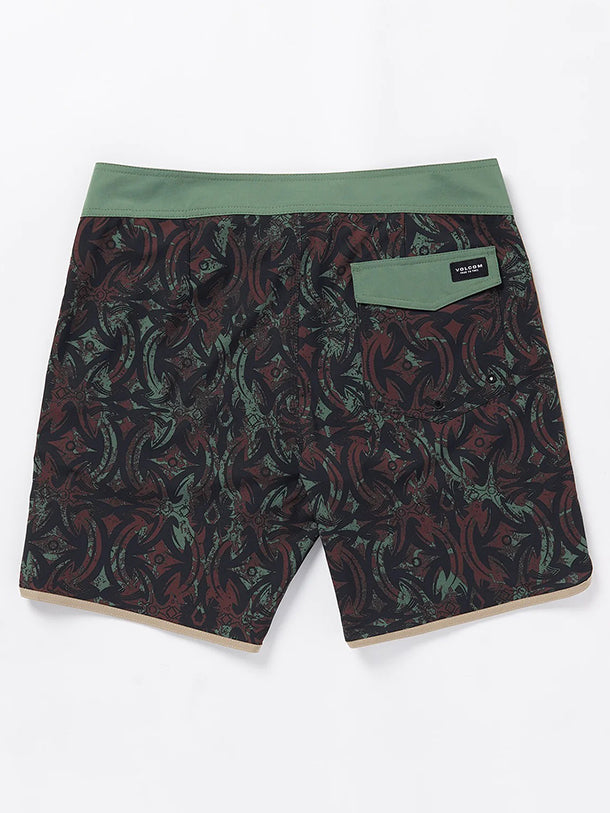 Volcom Lido Print Scallop Mod-Tech Trunks