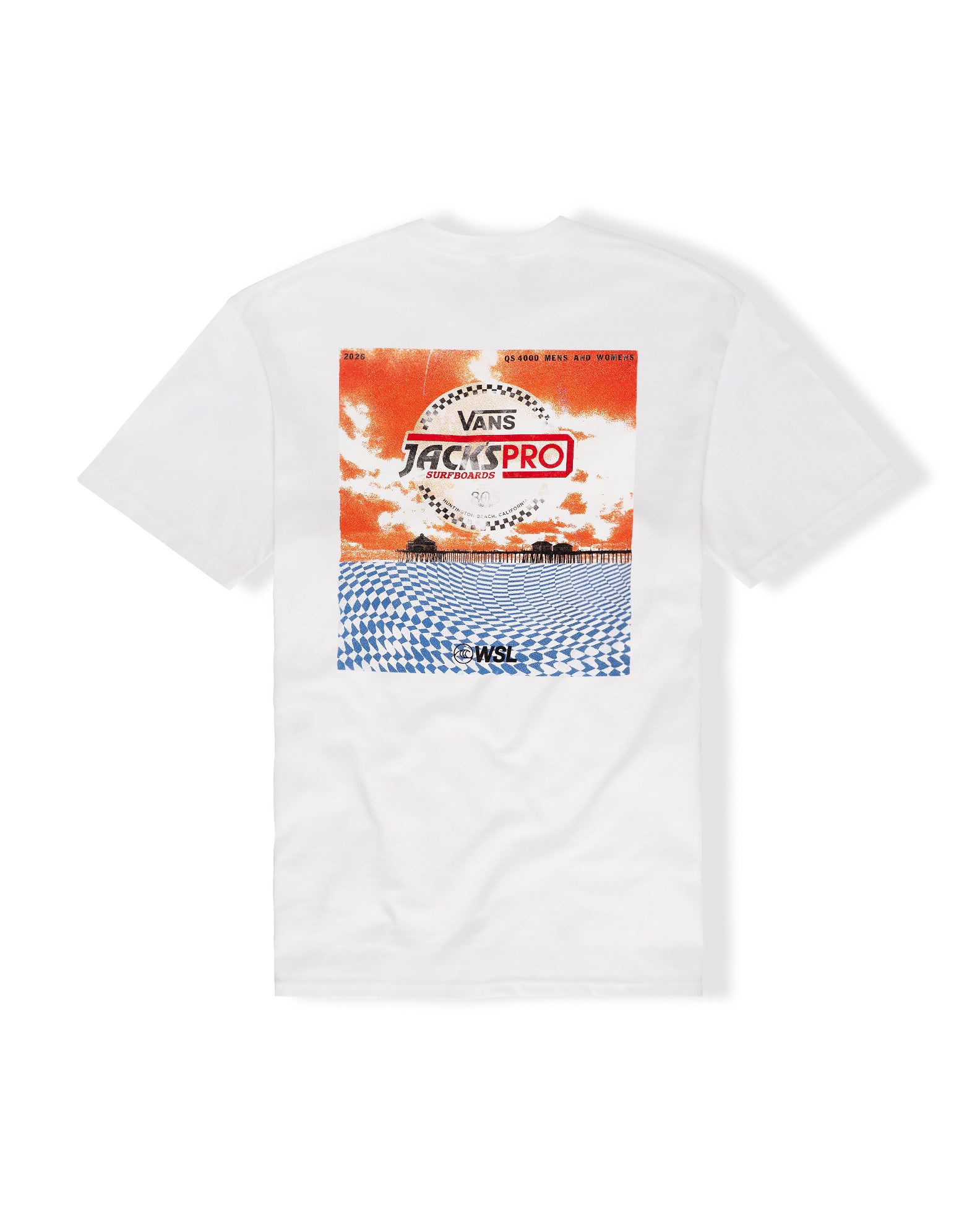 VANS x Novatradesstore Pro 2026 Short Sleeve T-Shirt - White