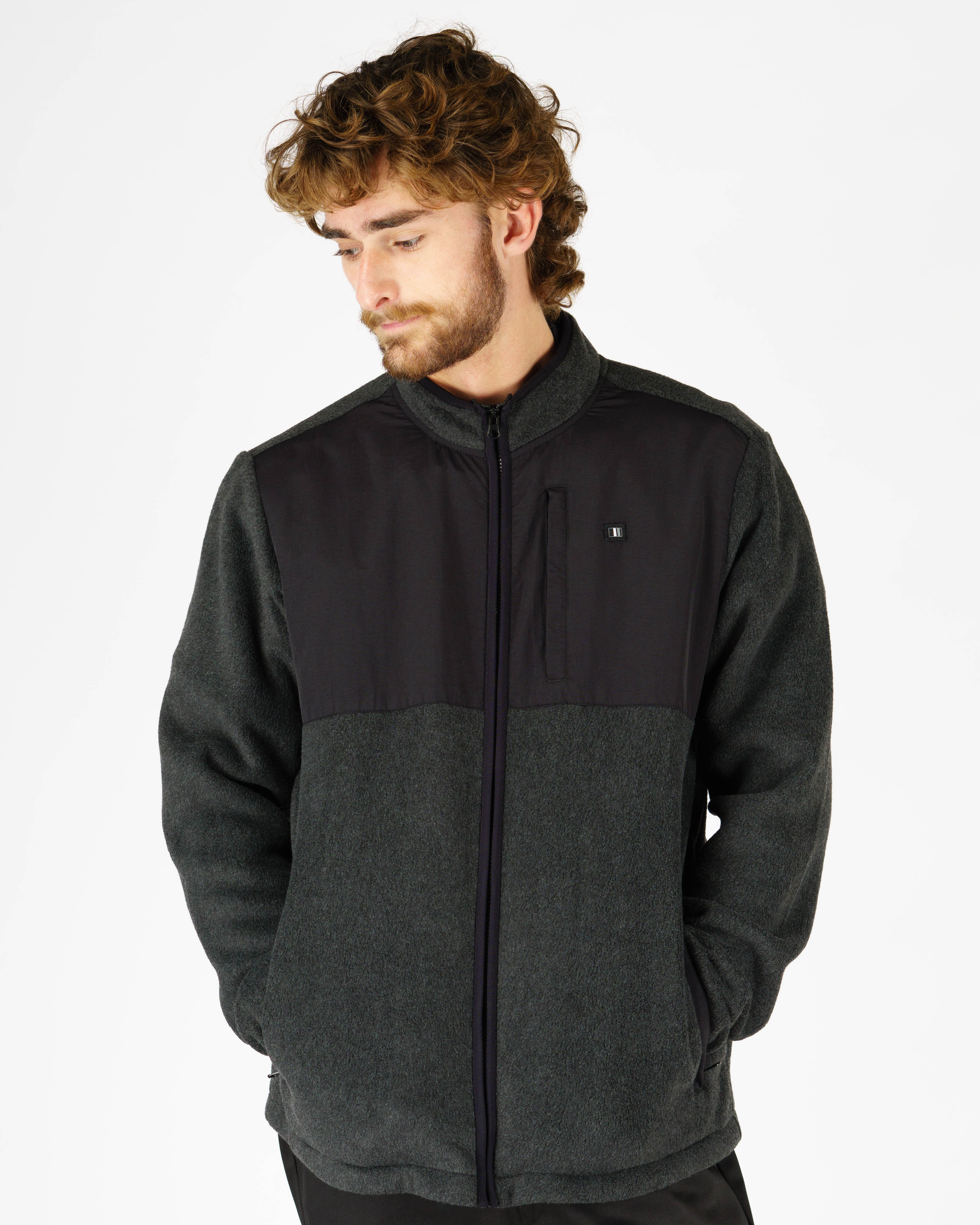 Volt Zip-Up Jacket - Black