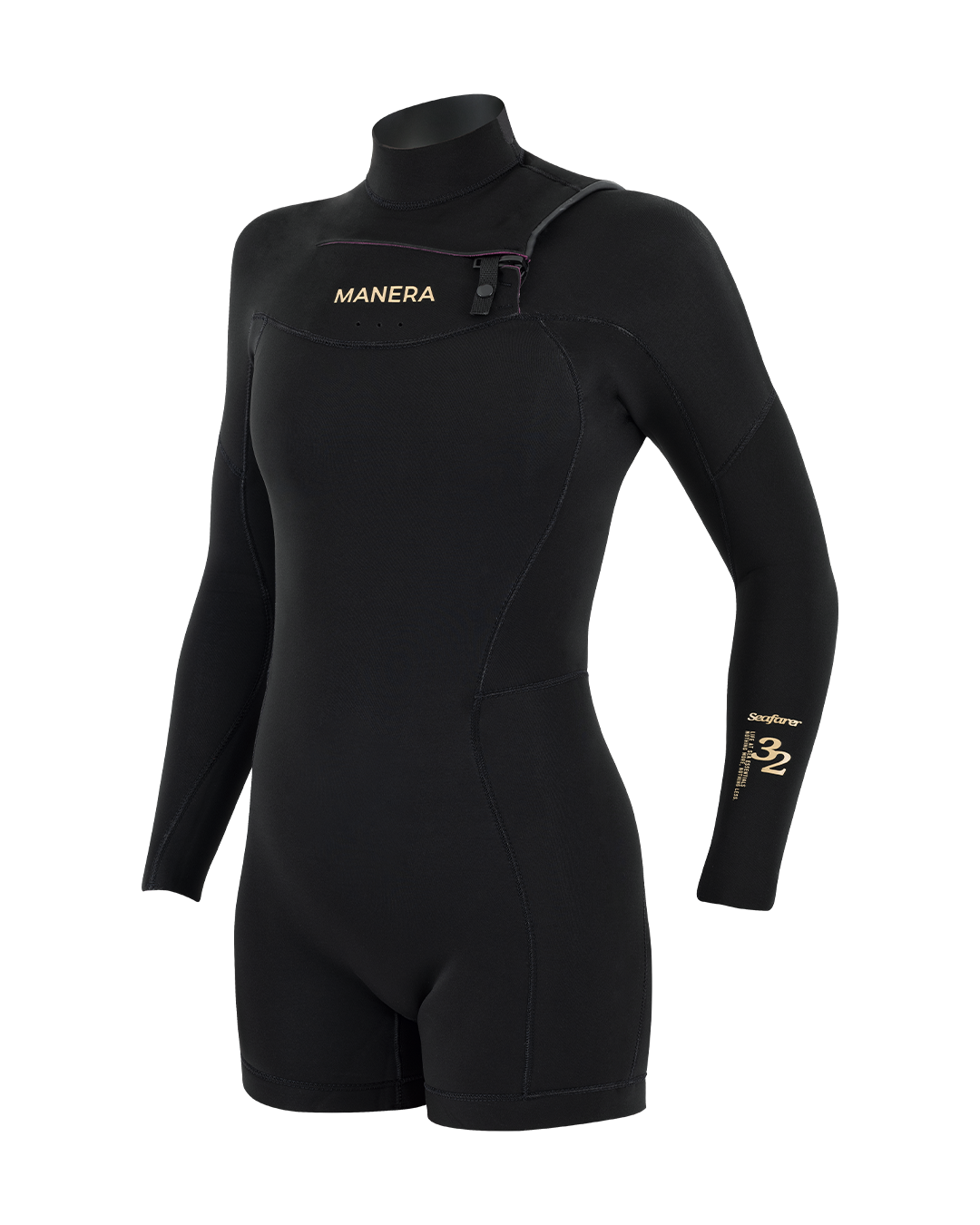 Manera Women's Seafarer Shorty Hybrid 3/2mm Springsuit