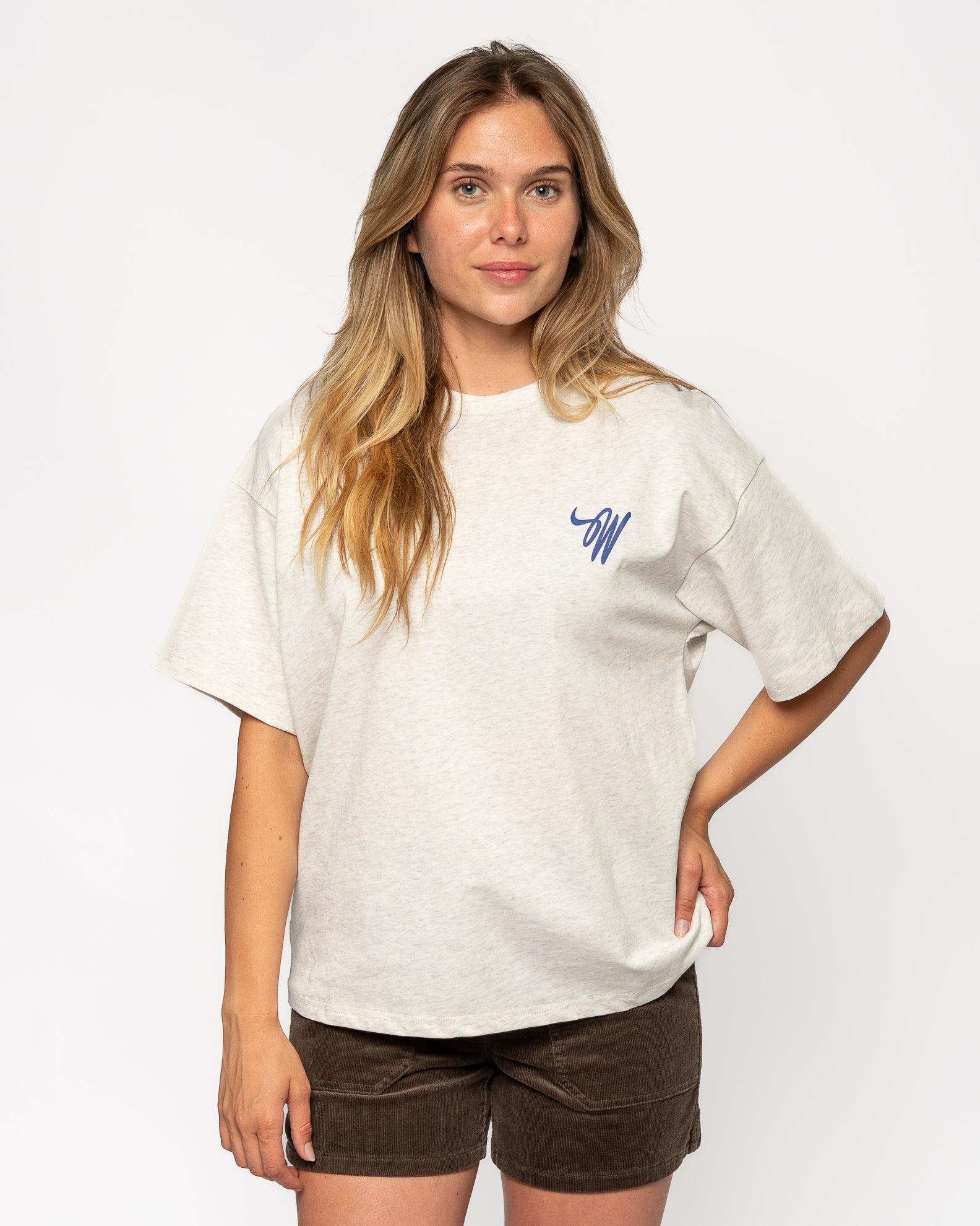 Wish Me Luck Women's Wave Championship Short Sleeve T-Shirt - White