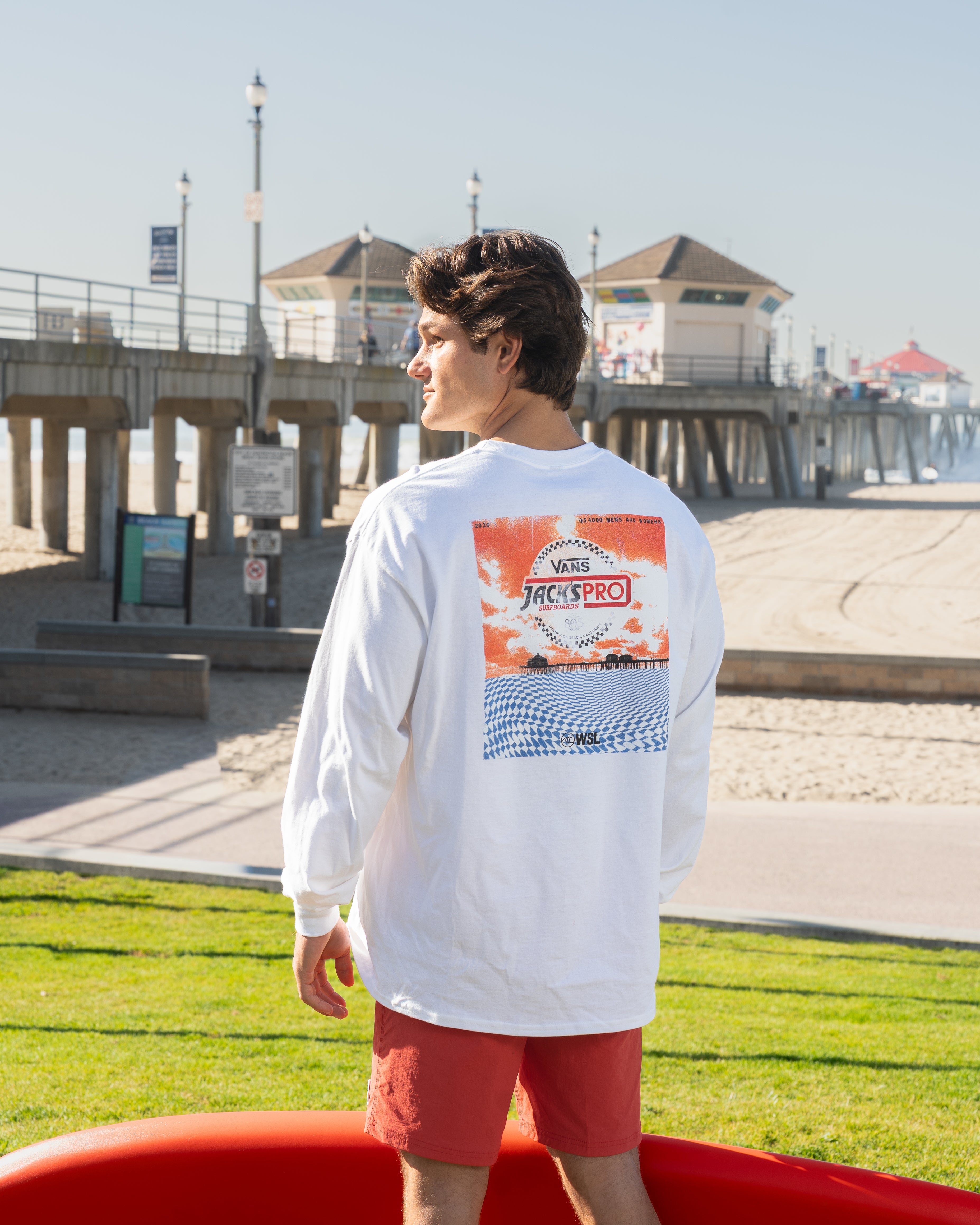 Vans X Novatradesstore Pro Men's Pro 2026 Long Sleeve T-Shirt - White