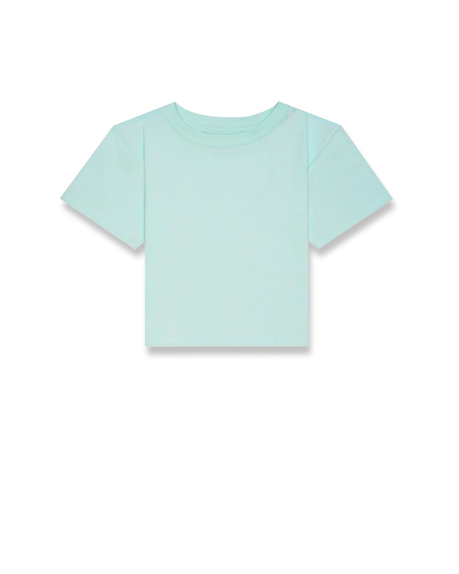 Core Fit Crop S/S Tee - Mint