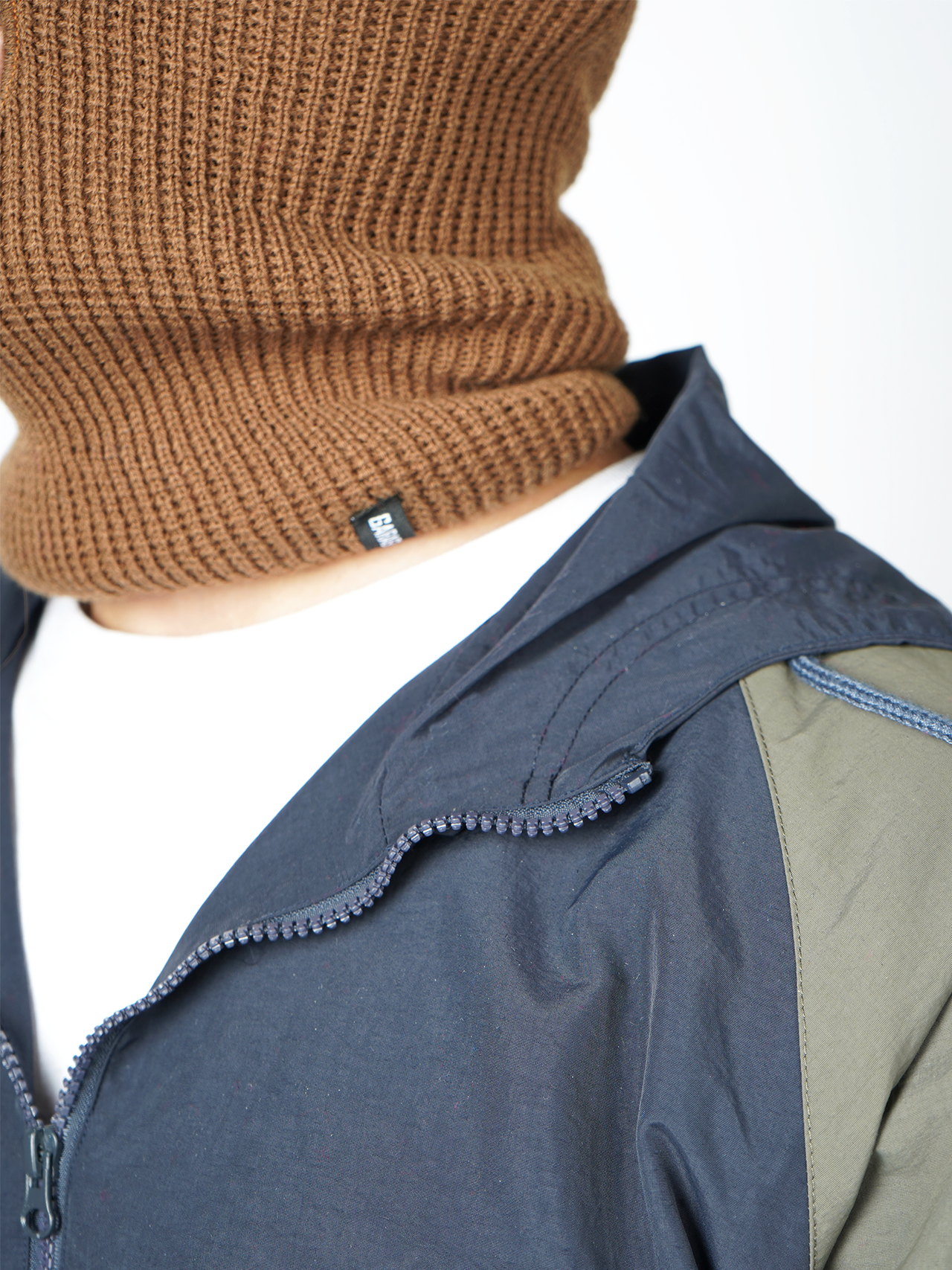 Garage Skateshop Ian Knitted Balaclava Ski Mask- light Brown