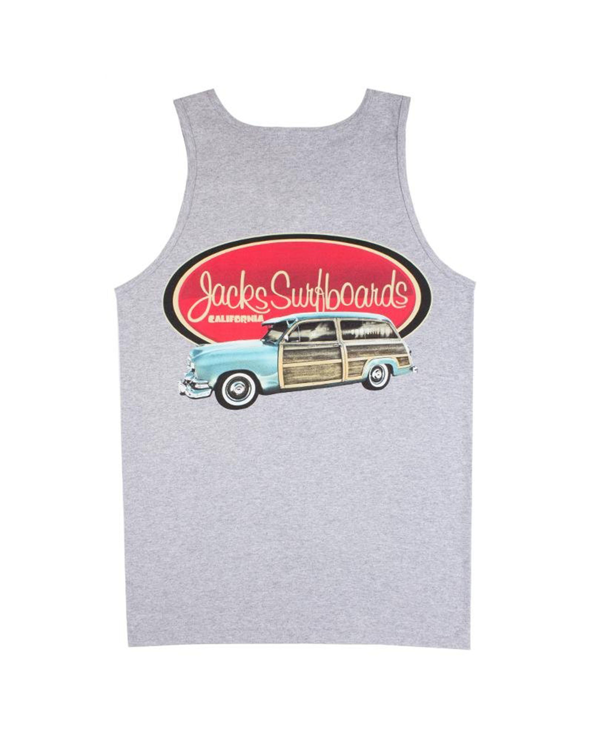Novatradesstore Men's Country Squire Tank Top - Heather Grey
