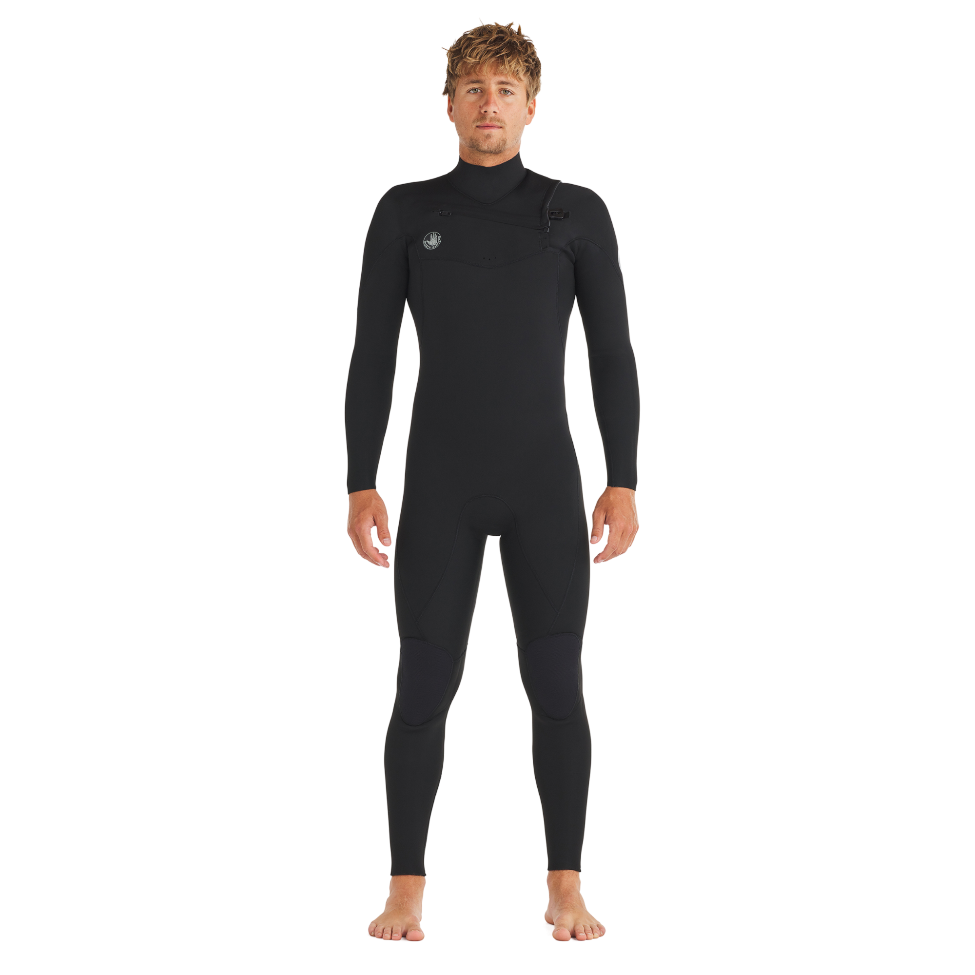 Body Glove Men's 3/2mm Phoenix Chest Zip Fullsuit Wetsuit - Black