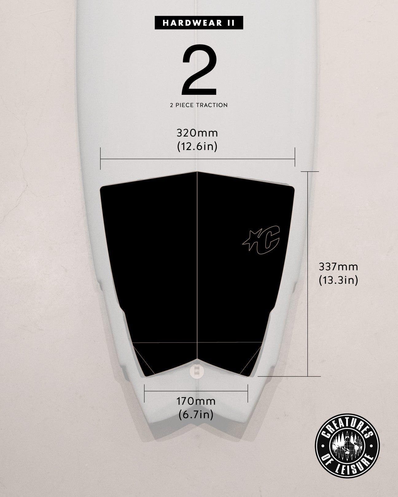 Creatures of Leisure Hardwear II Flat Traction Pad