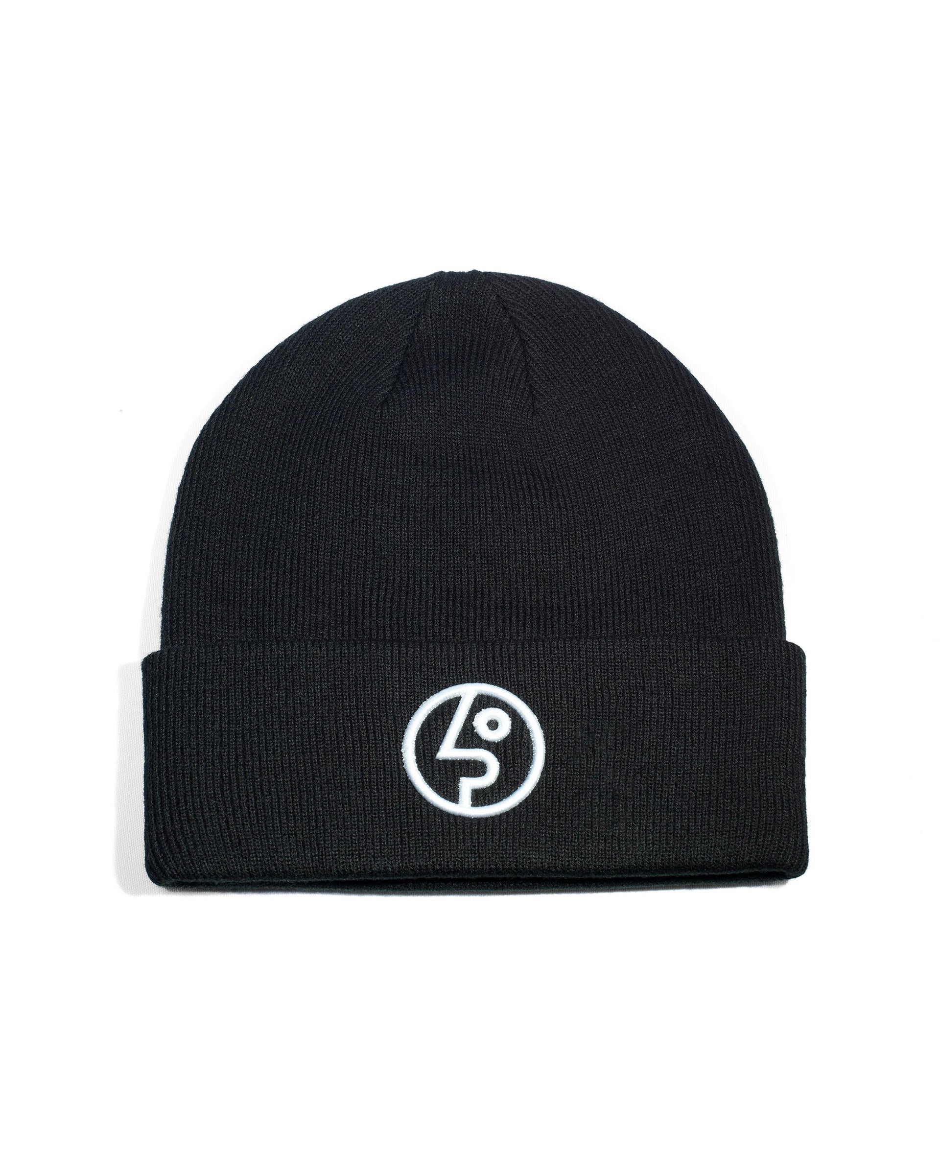 Face Logo Beanie - Black