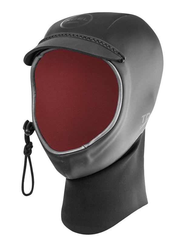 Xcel Men's Drylock Hood 2mm W/Bill &amp; Neck Dam