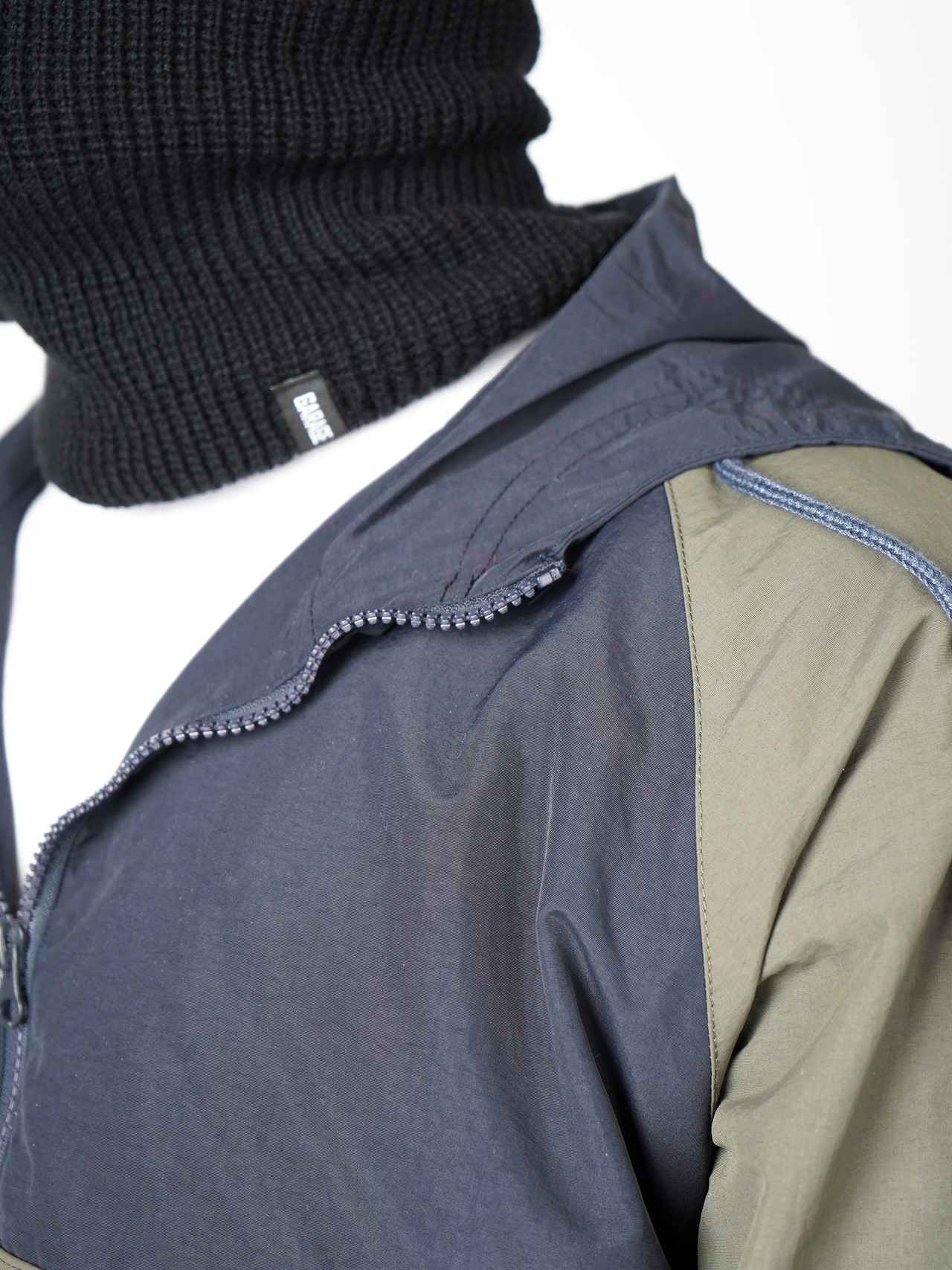 Garage Skateshop Ian Knitted Balaclava Ski Mask- Blak