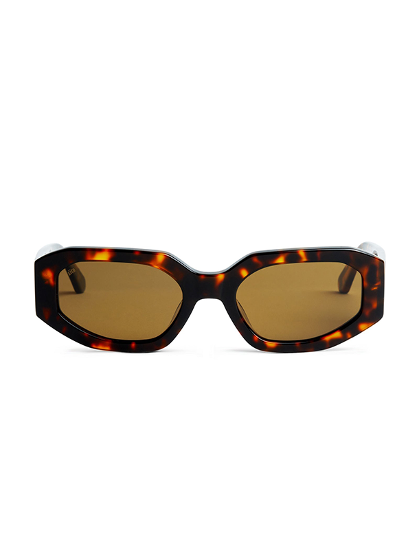Sito Shades Unisex JUICY Sunglasses - Honey Tort / Brown Polar 