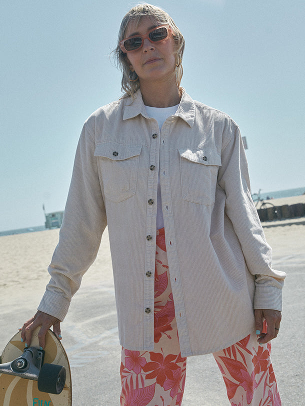 Roxy Let It Go Corduroy L/S Shirt