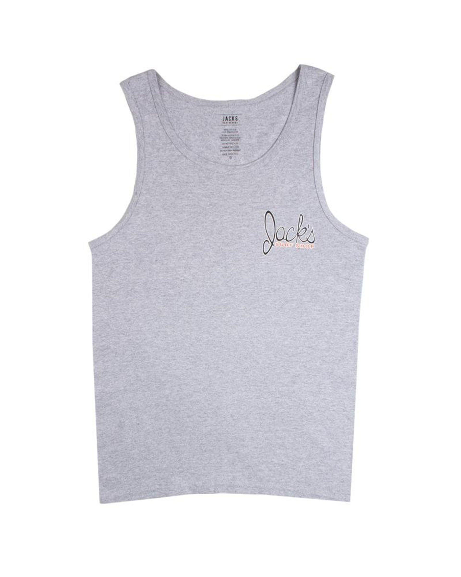 Novatradesstore Little Dude Tank Top - Heather Grey