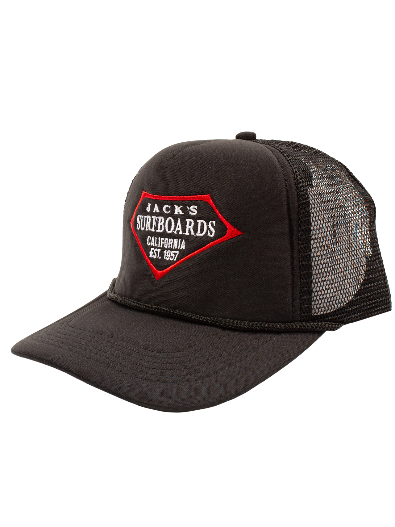 Novatradesstore Retro Lam Foam Hat- Black 