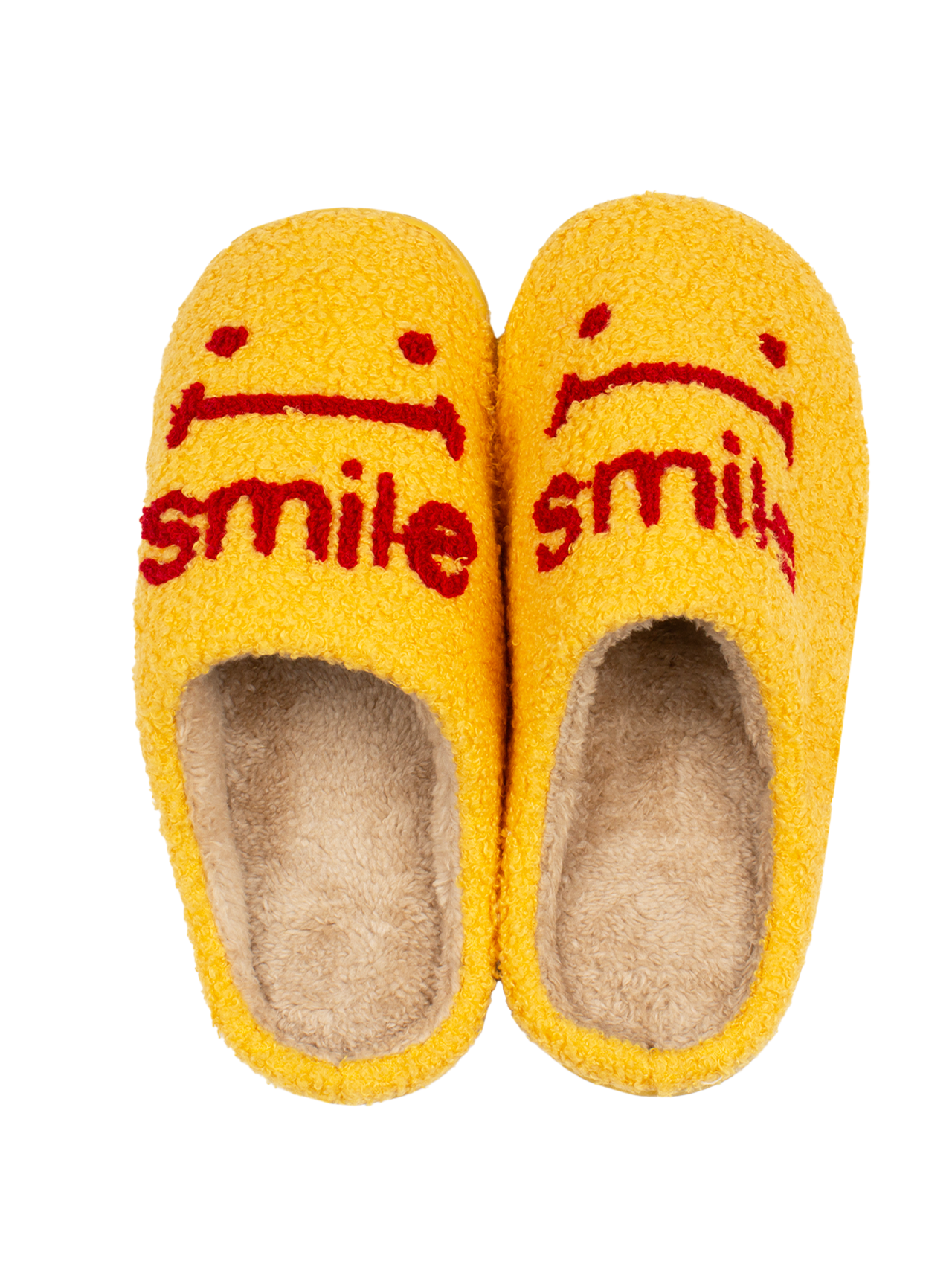 Novatradesstore Smile Slippers- Yellow
